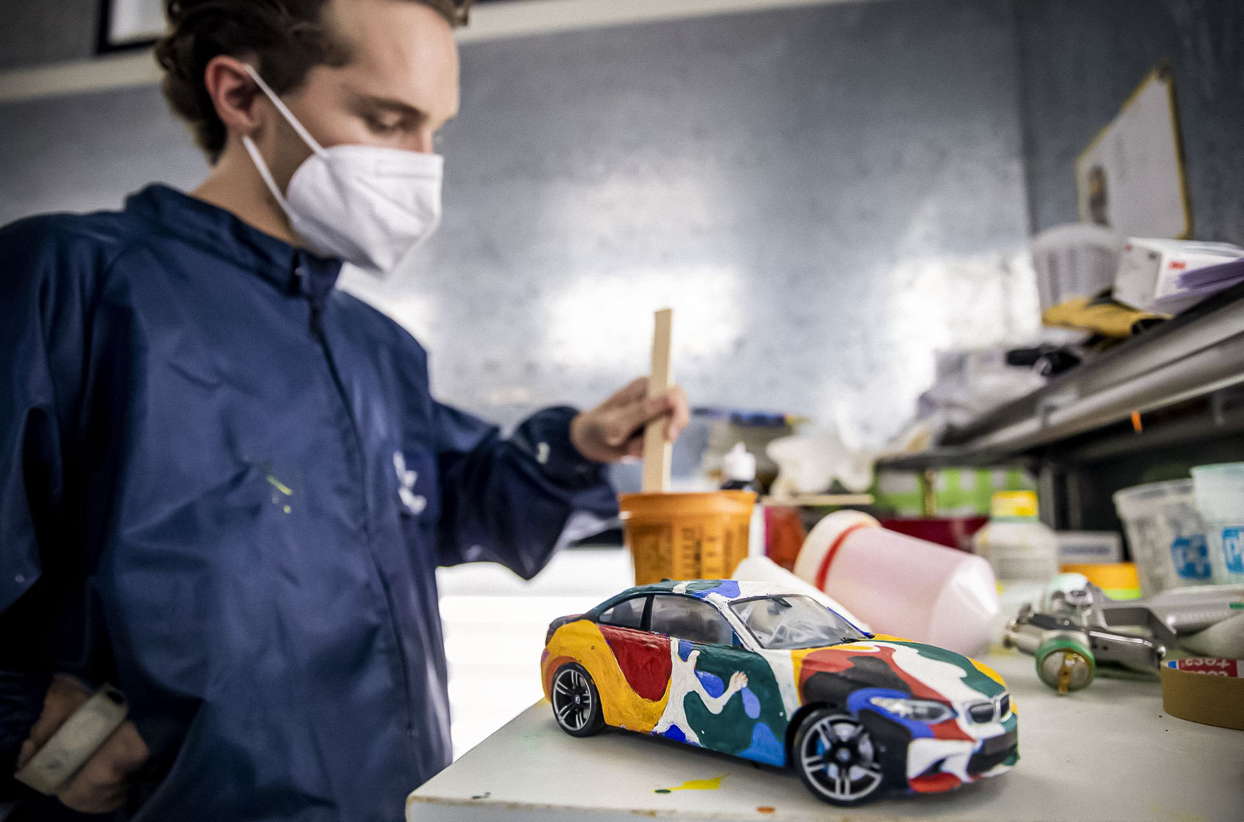 BMW показала купе 2-й серии в цветах немецкого и мексиканского флагов