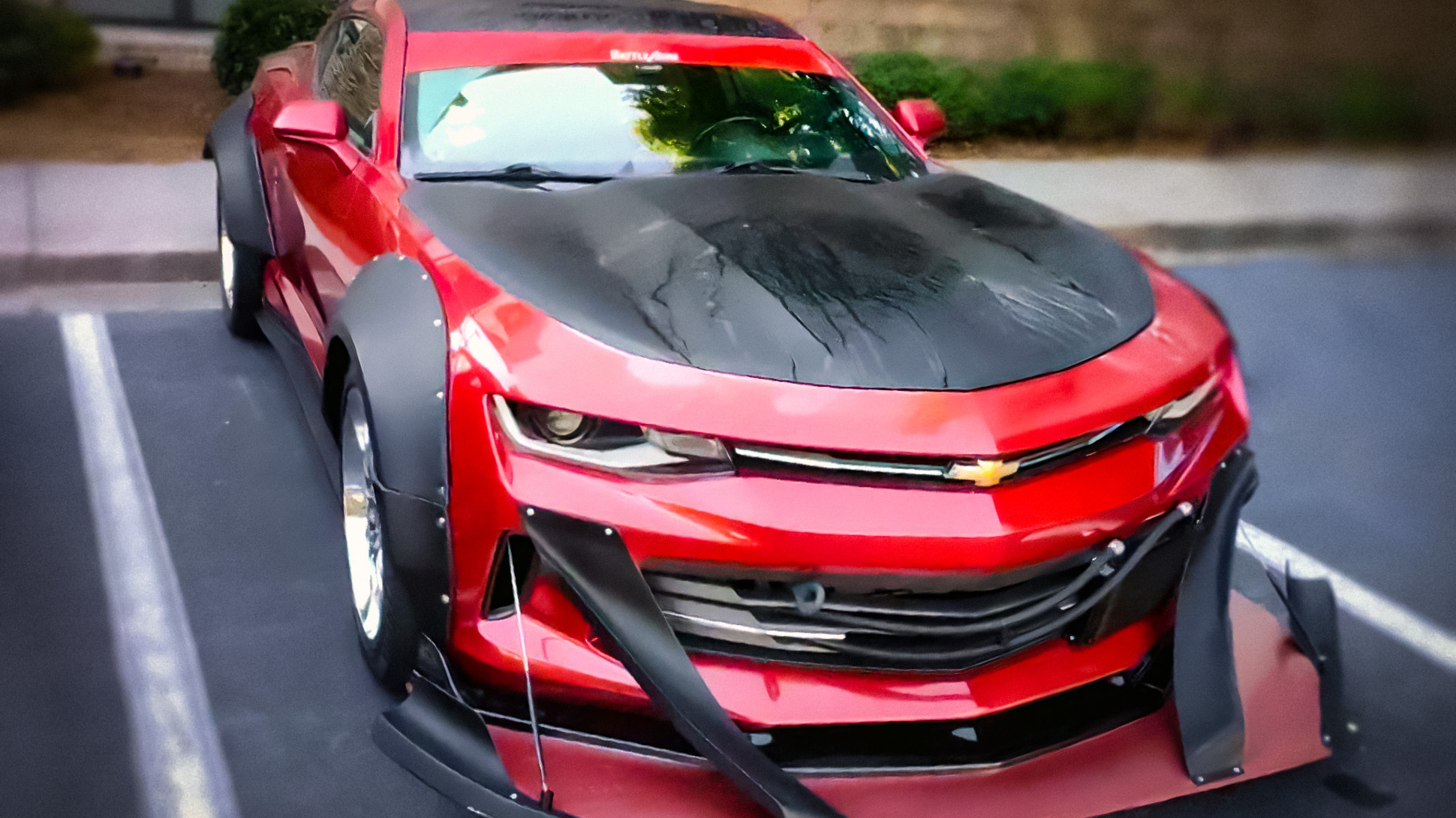 Посмотрите на очень странный Chevrolet Camaro, похожий на снегоочиститель —  Motor