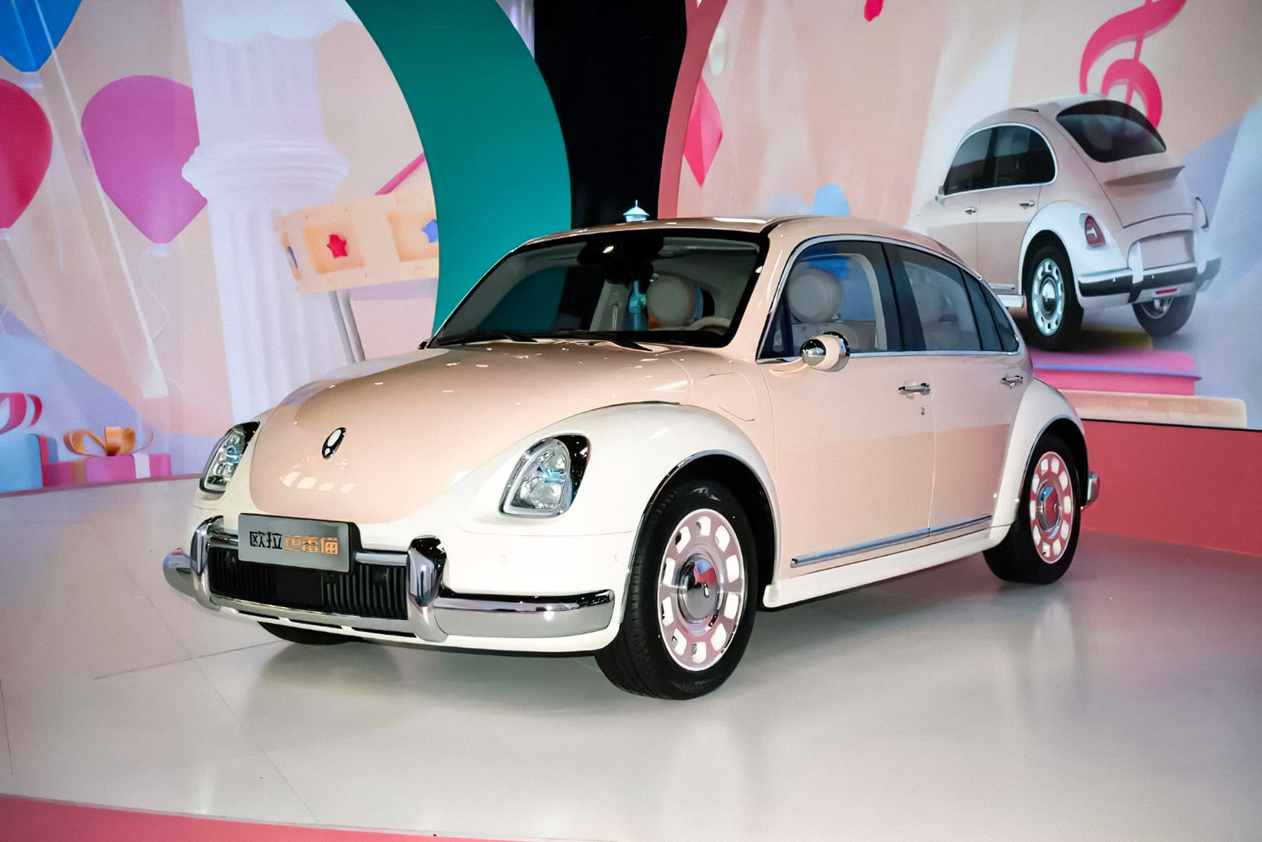 В России регистрируют китайский бренд, выпустивший «клона» Volkswagen Beetle
