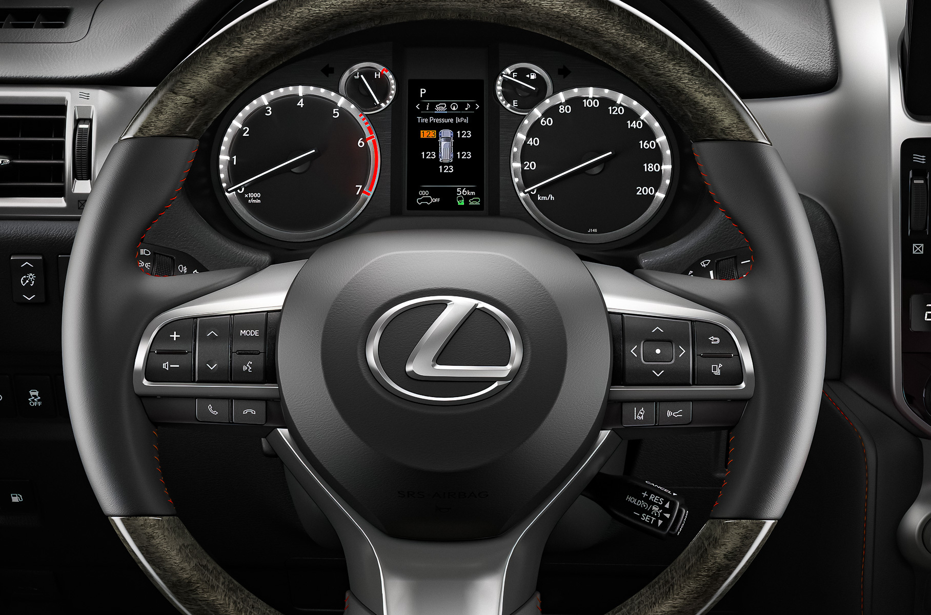 В России начались продажи Lexus GX с новой мультимедийной системой