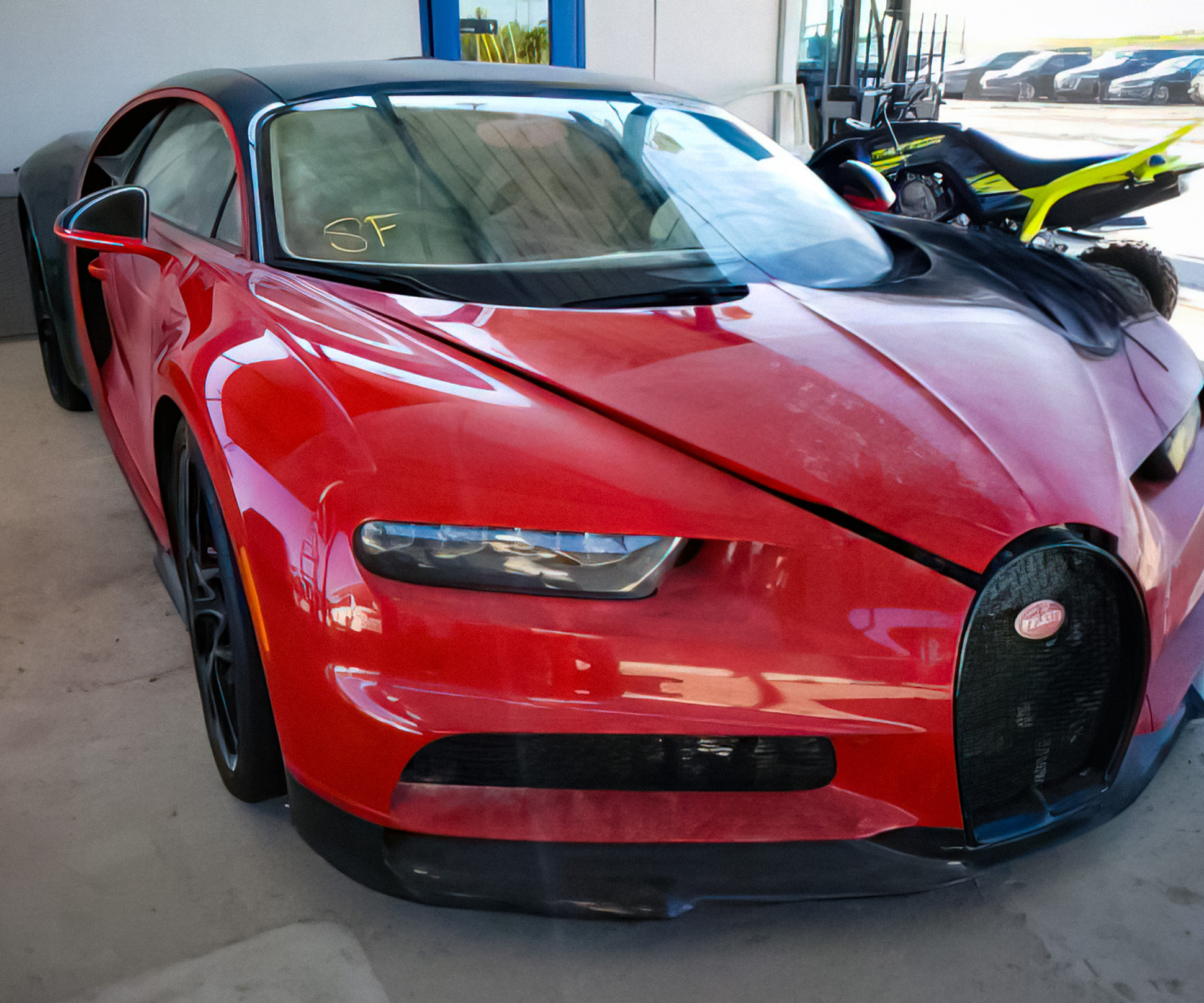 Сгоревший Bugatti Chiron продают за 25 миллионов рублей — Motor