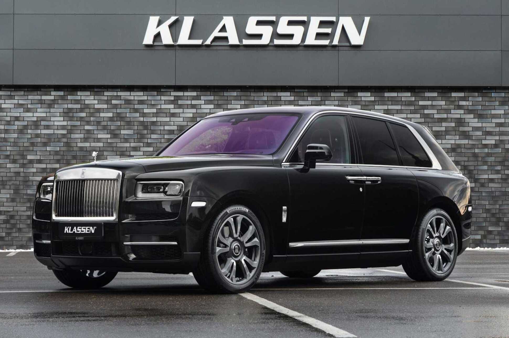 Немецкое тюнинговое ателье выпустило бронированный Rolls-Royce Cullinan —  Motor