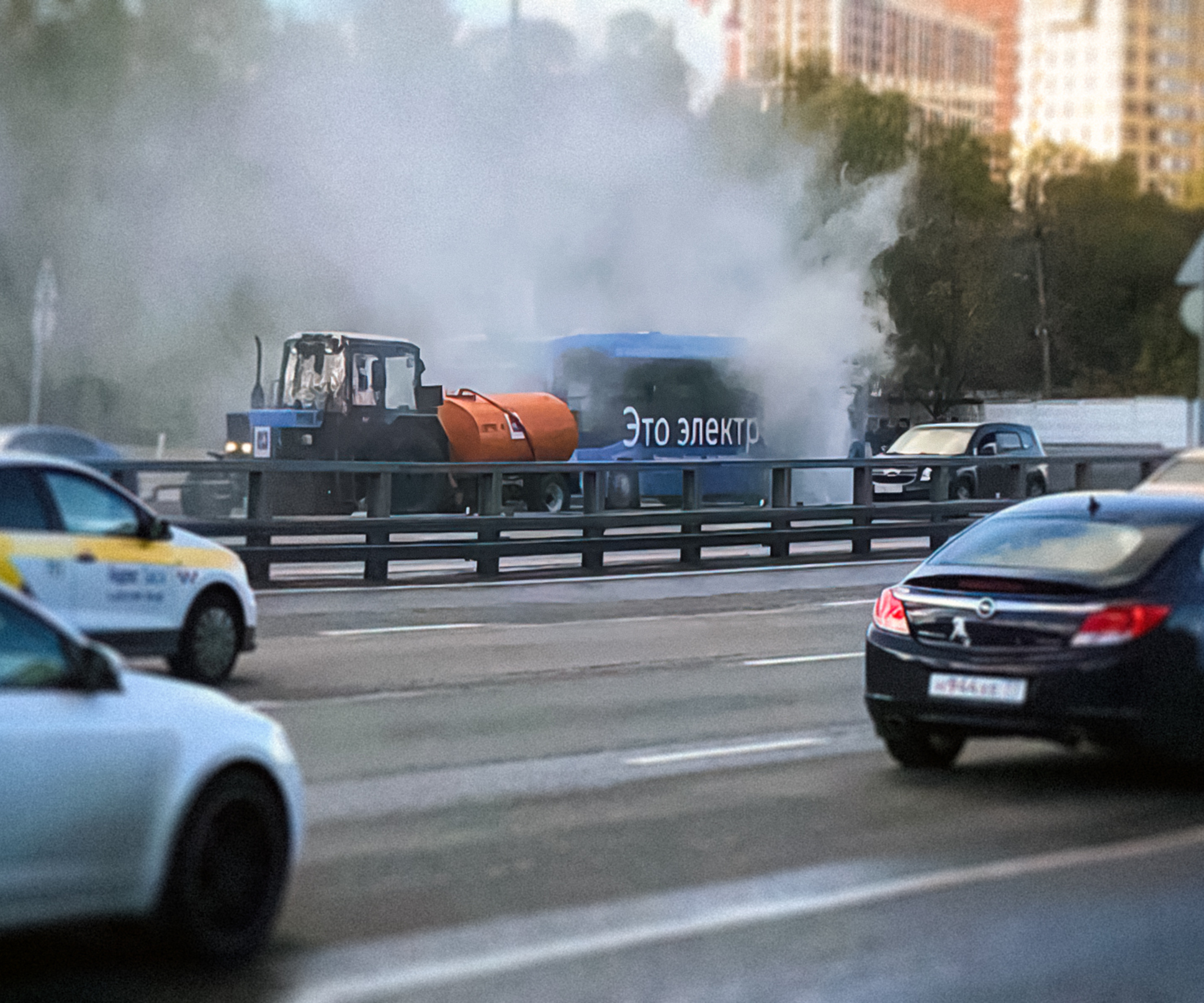 В Москве снова загорелся электробус. Это уже третий случай за месяц — Motor