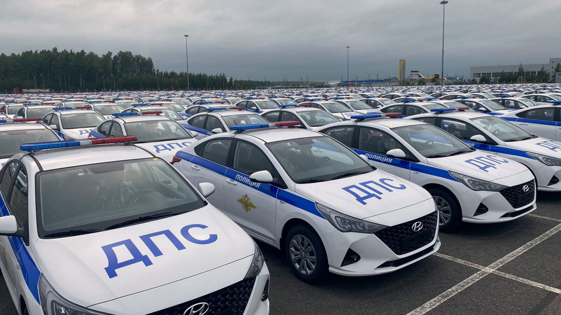 Автопарк ГИБДД России пополнился огромной партией Hyundai Solaris — Motor