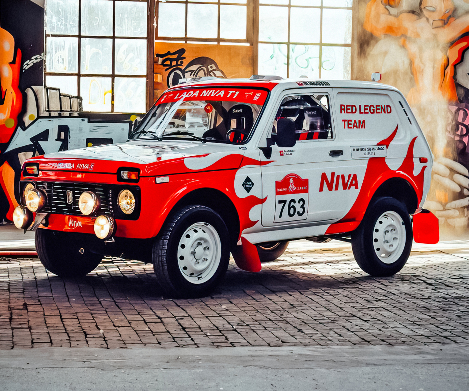 Вот так выглядит гоночная Lada Niva, подготовленная для «Дакара» — Motor