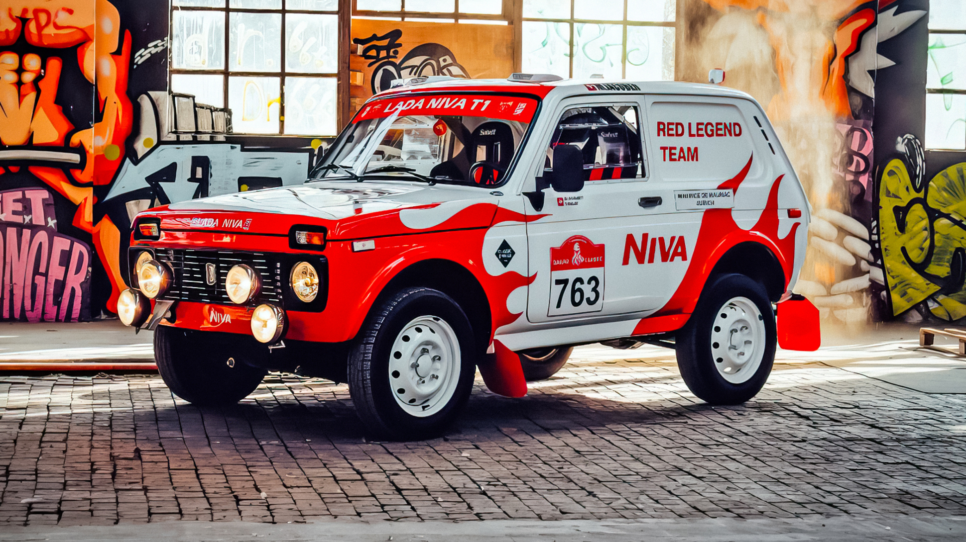 Вот так выглядит гоночная Lada Niva, подготовленная для «Дакара» — Motor