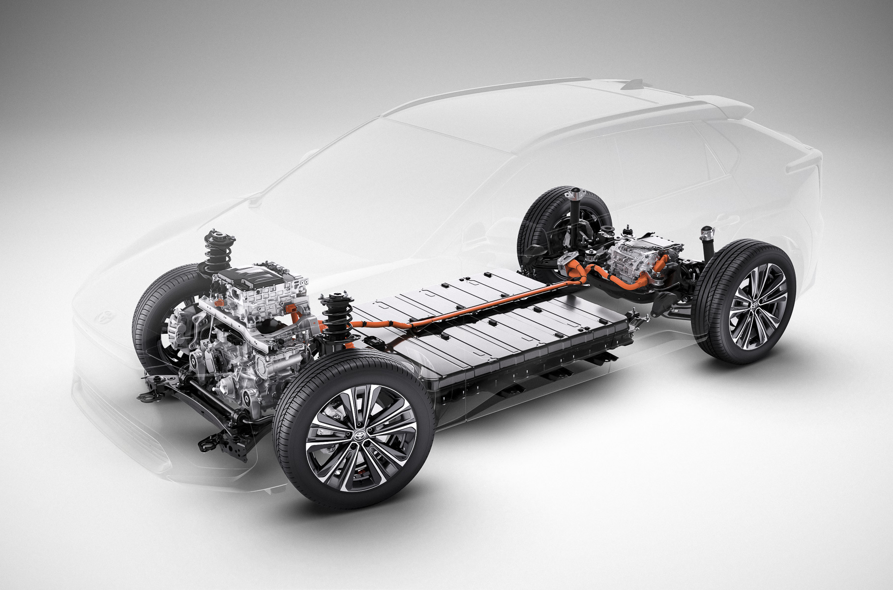 Солнечные батареи на крыше и футуристичный интерьер: Toyota официально представила электрический аналог RAV4