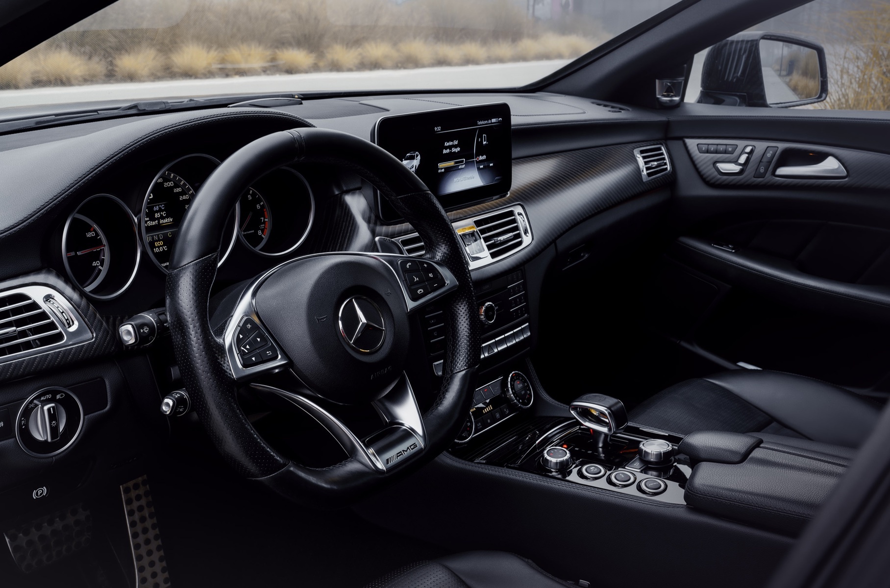 Mercedes-AMG CLS владельца тюнинг-ателье: 742 силы и стелс-окраска