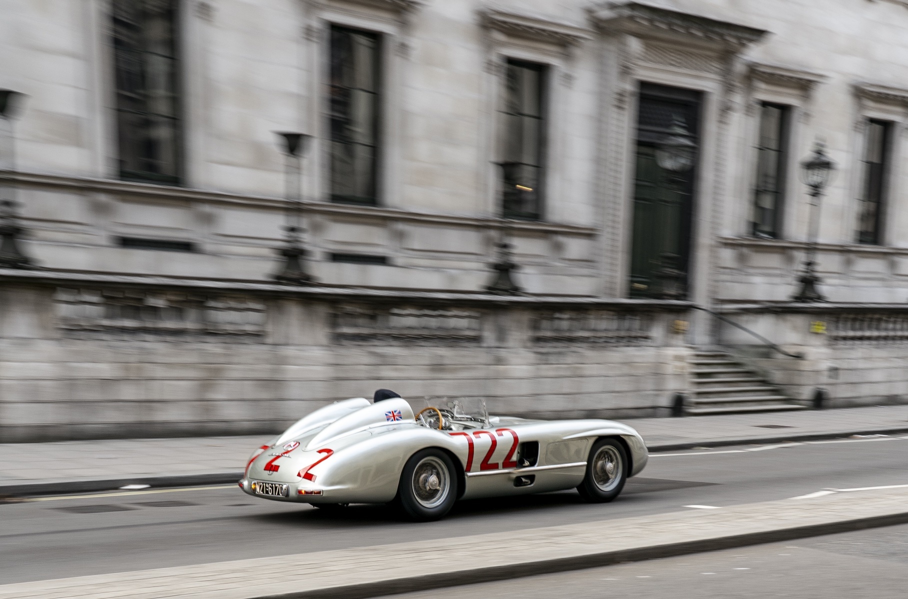 Стирлинг Мосс тренировка перед Mille Miglia 1955