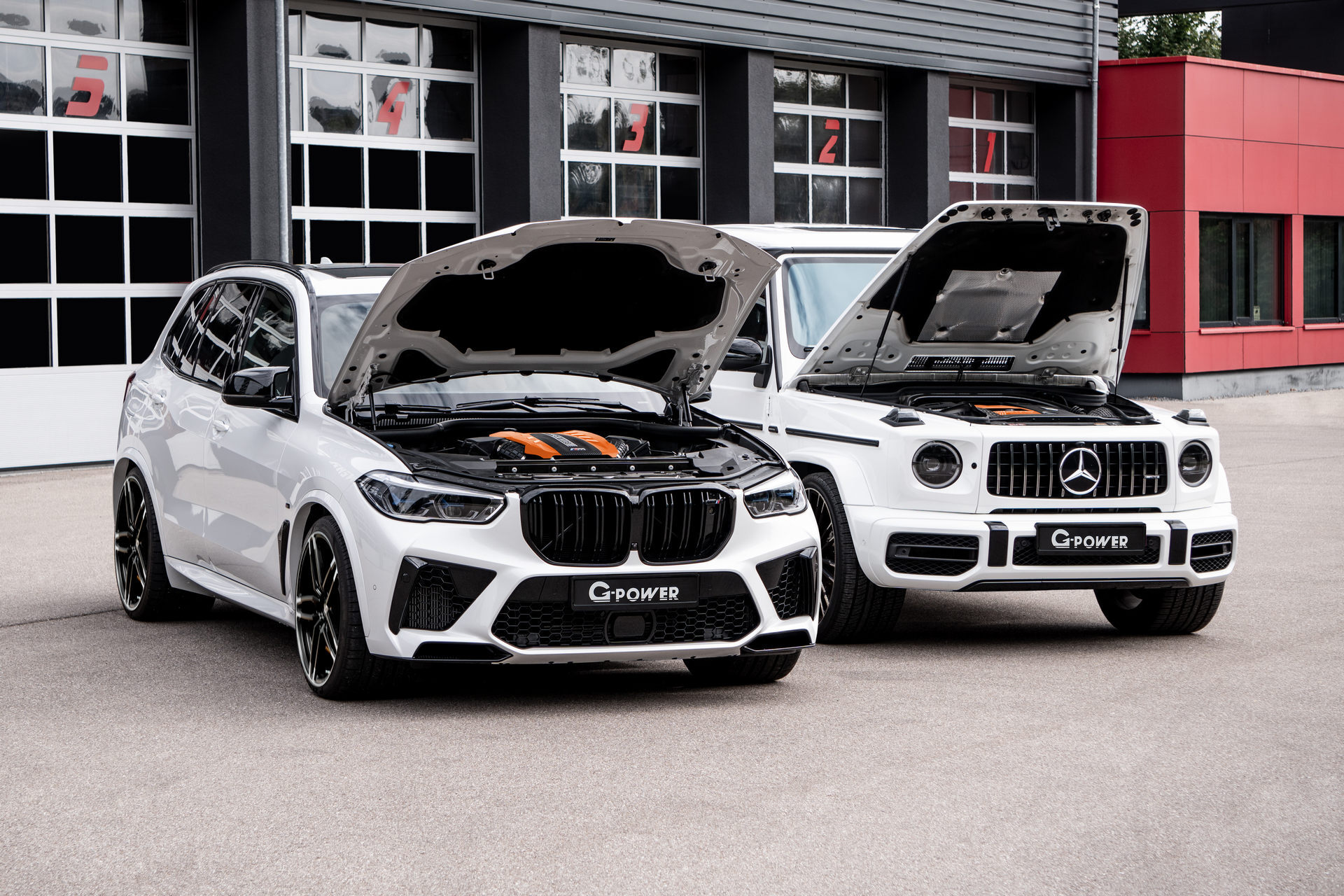 Mercedes-AMG G 63 и BMW X5 M Competition получили по 800 лошадиных сил