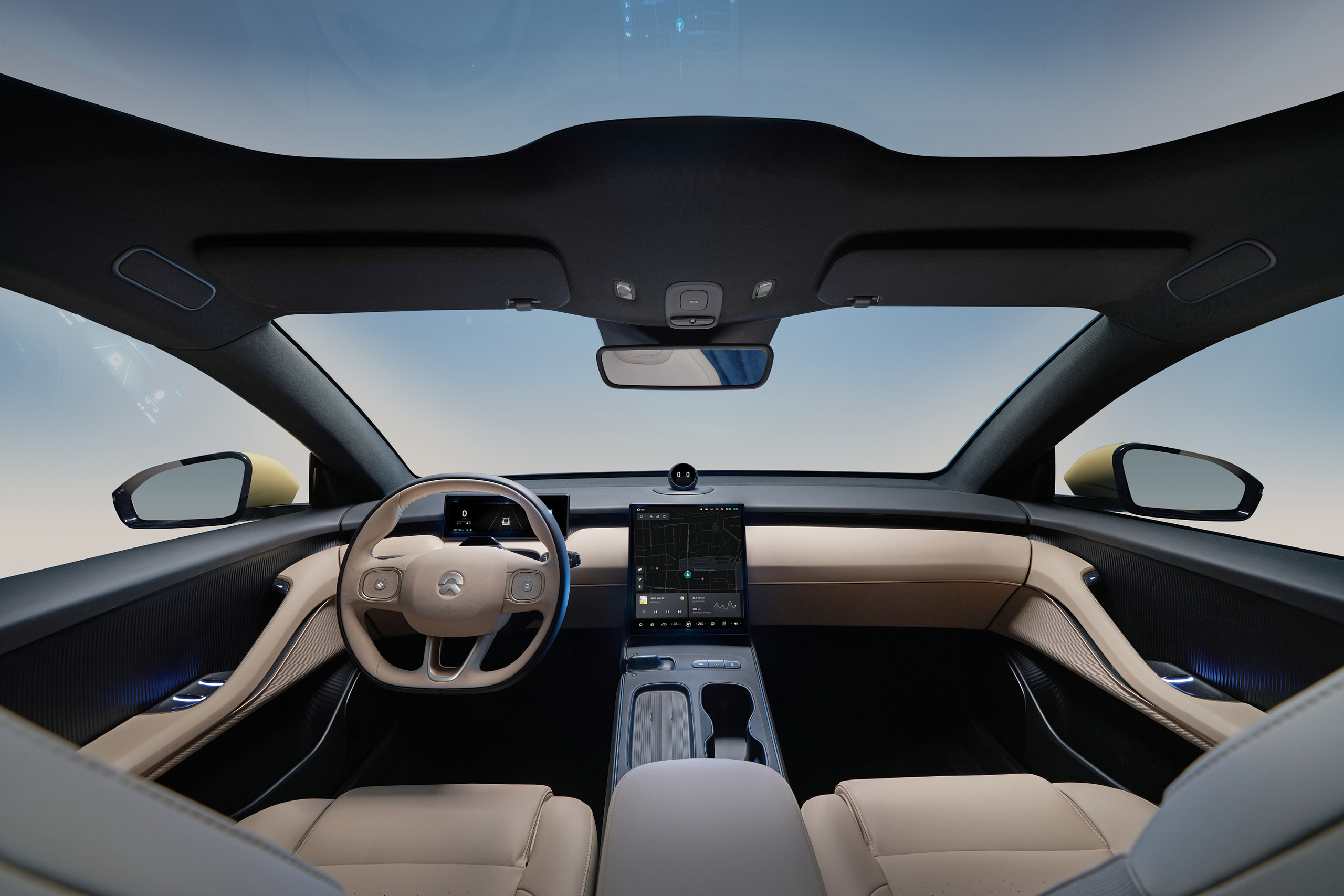 Китайская компания Nio представила конкурента Tesla Model 3
