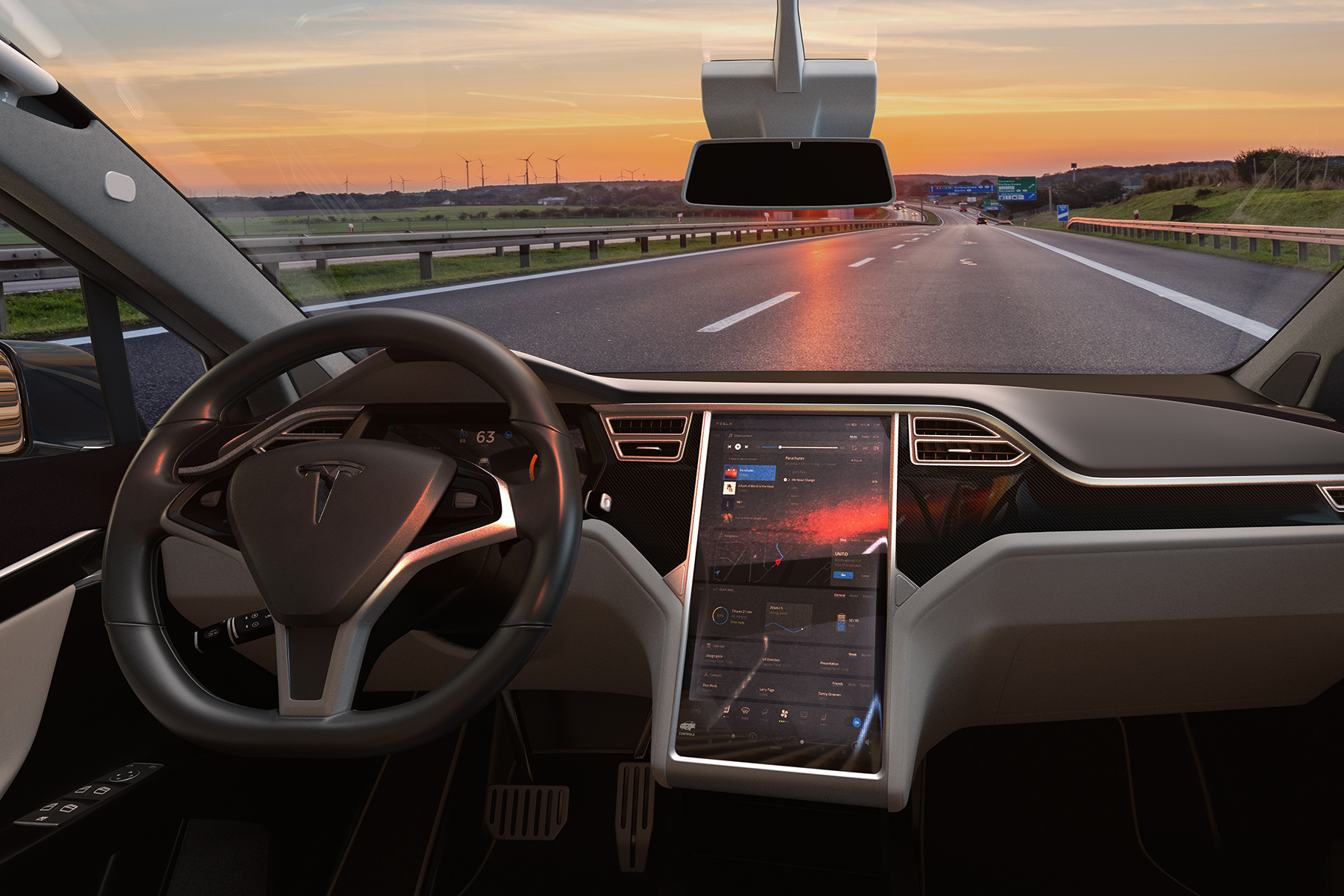 Автопилот Tesla научили агрессивному поведению на дороге