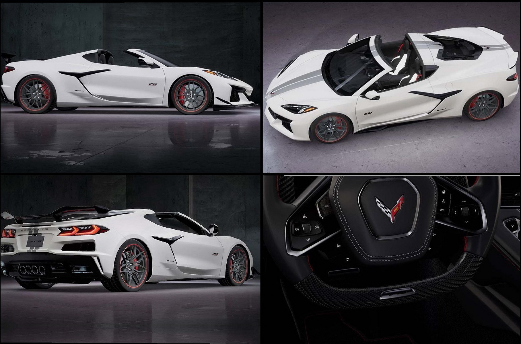 Раскрыта внешность юбилейного Chevrolet Corvette C8