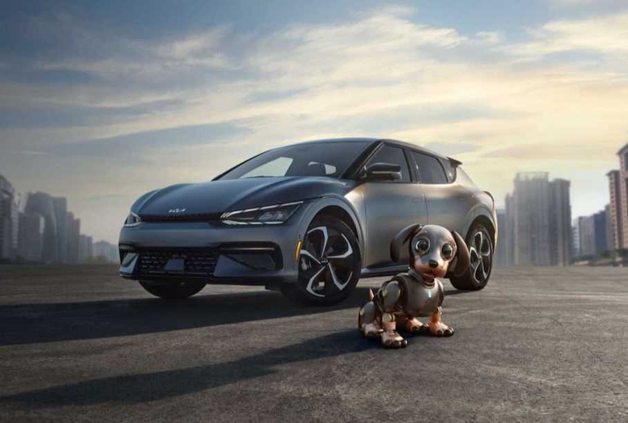 Kia представит на Супербоуле электрический EV6 рекламой с робо-собакой