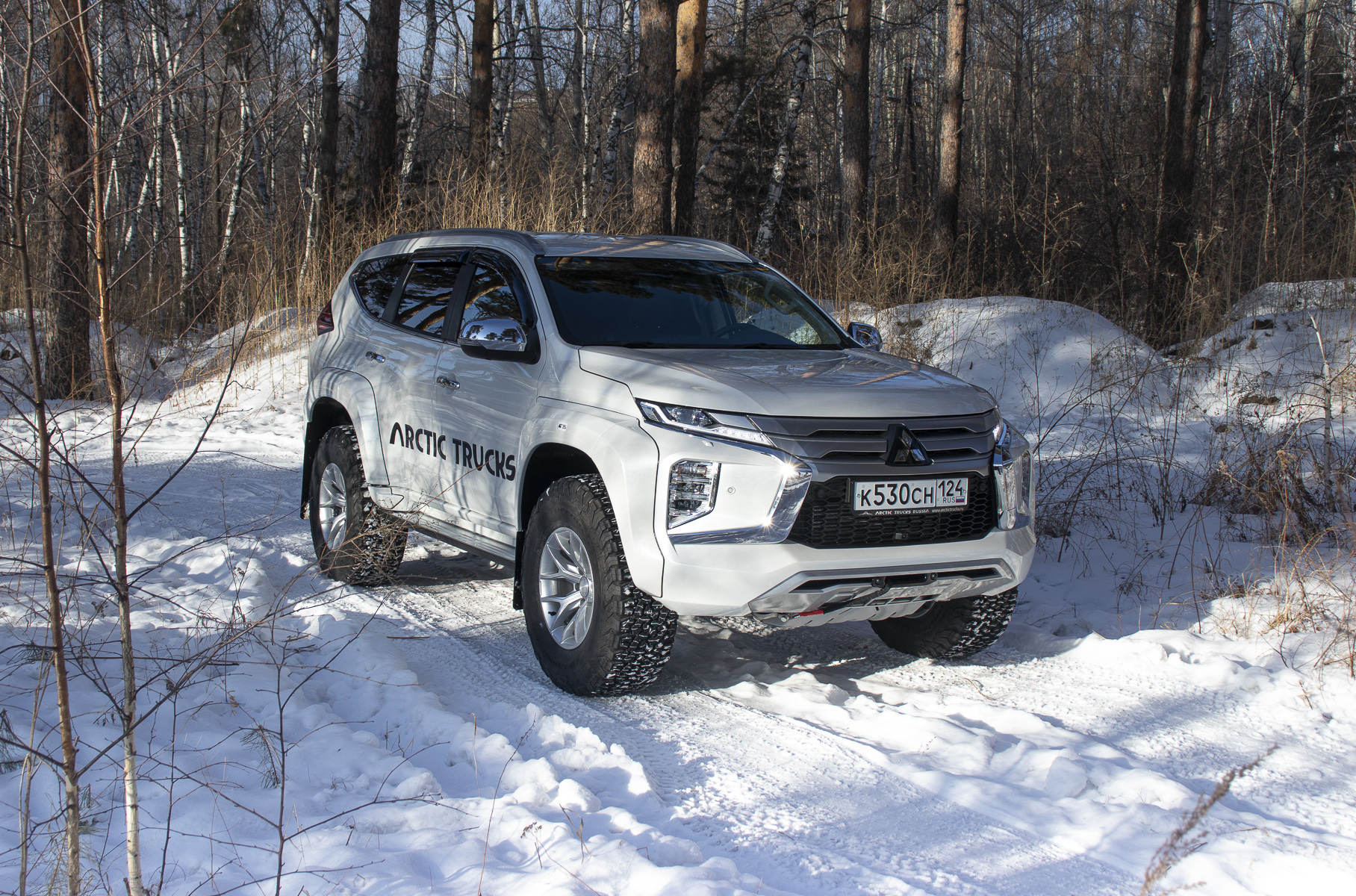 Arctic Trucks подготовила Mitsubishi Pajero Sport к экстремальному бездорожью