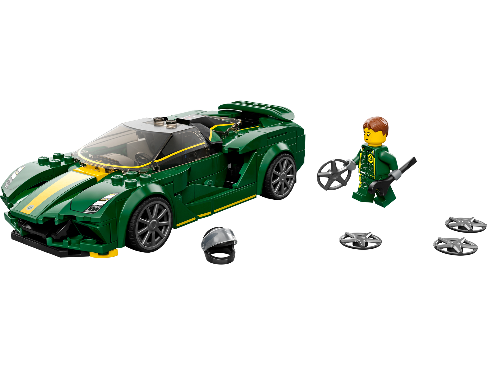 Болид Формулы-1 и классический Lamborghini сделали из Lego - Рамблер/спорт