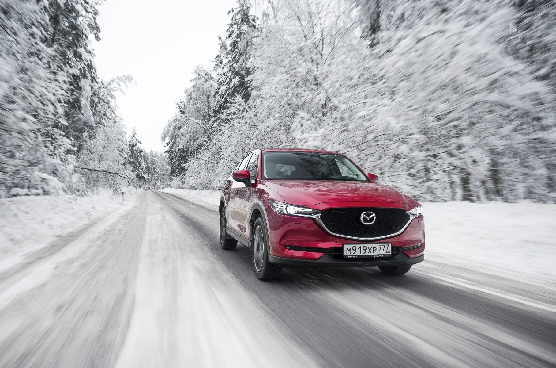 ### 8 место: Mazda CX-5 CX-5 за год удалось сохранить восьмую строчку в рейтинге: январь 2022-го кроссовер завершил с результатом 1572 проданных экземпляра против 1380 штук годом ранее. Модель, которую собирают на дальневосточном заводе Sollers, в последний раз [подорожала](https://motor.ru/news/mazda-prices-30-12-2021.htm) еще до Нового года, и теперь сейчас стоит от 1 919 000 до 3 067 000 рублей.