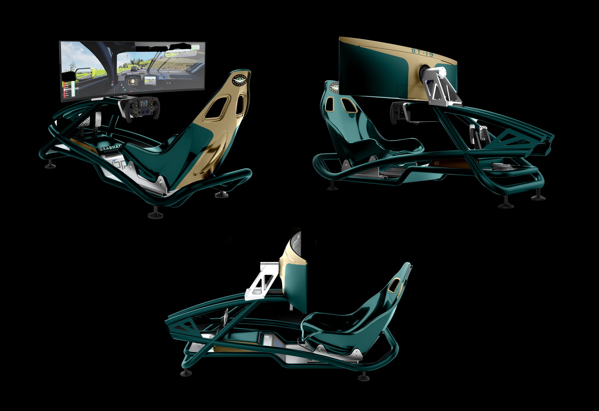 Brabham показал фирменные симуляторы для видеоигр