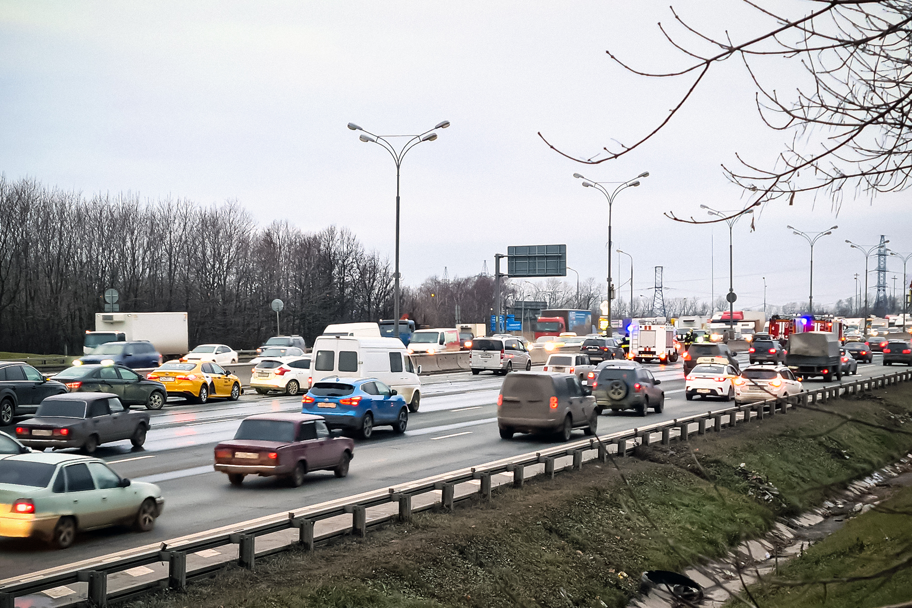 ГИБДД назвала самую аварийную дорогу в Москве — Motor