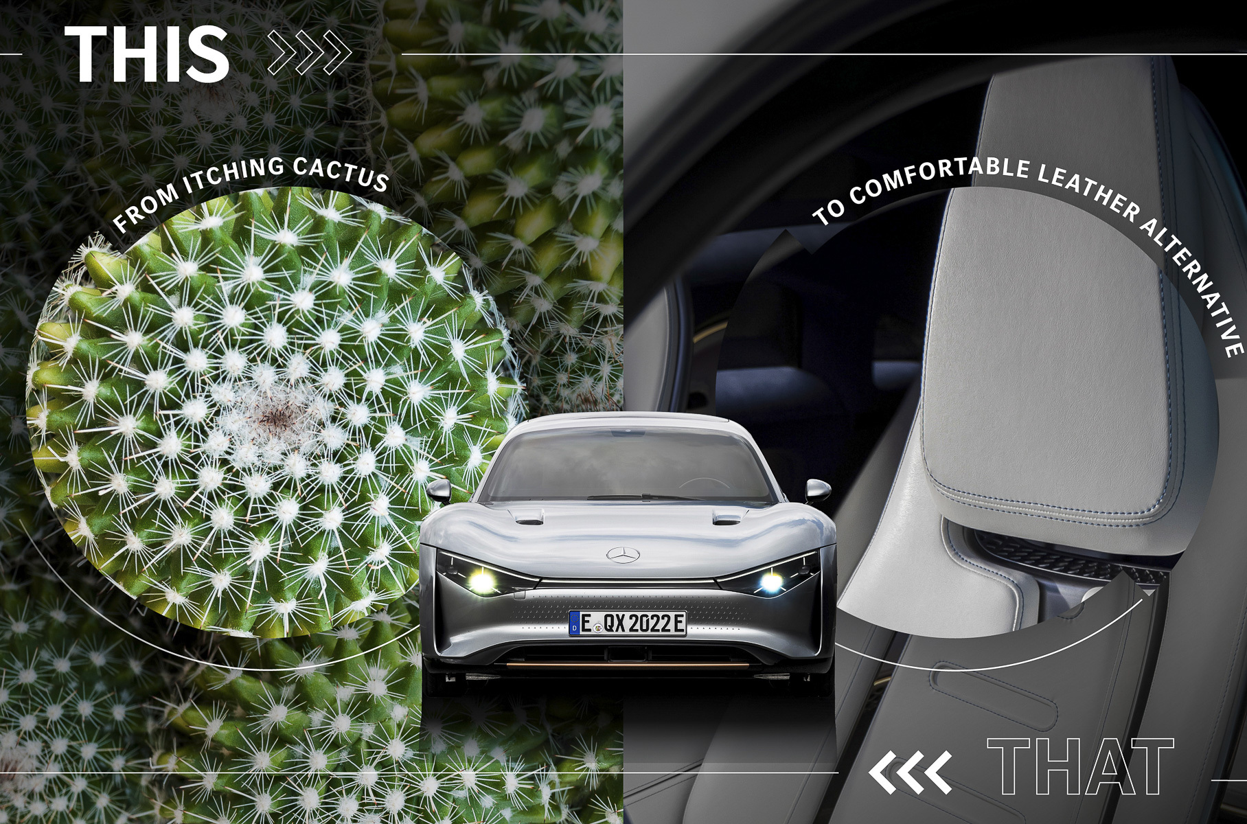 Новые Mercedes-Benz будут на 40% состоять из переработанных материалов