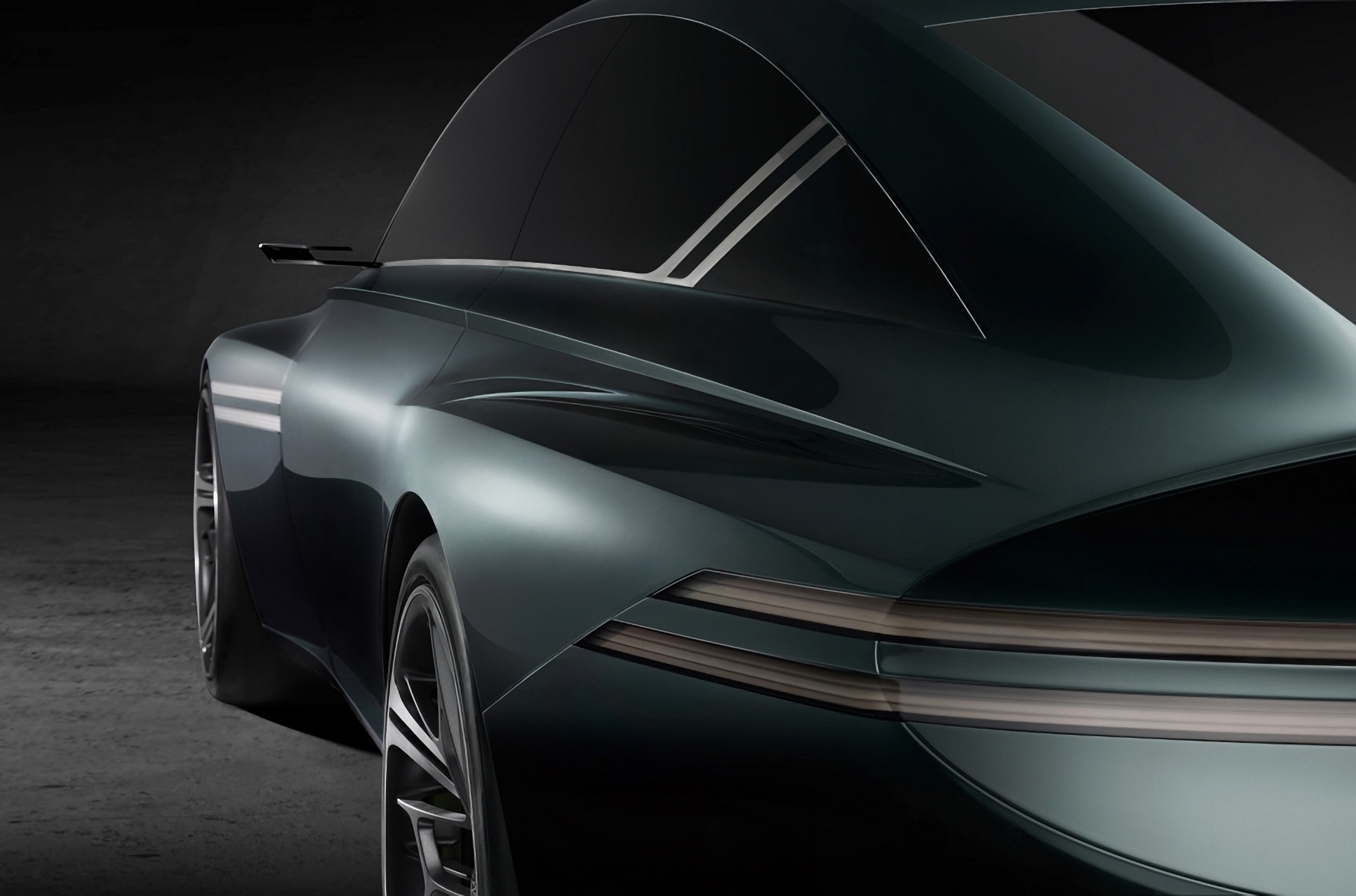 Электрическое купе X Speedium показало новый фирменный стиль Genesis