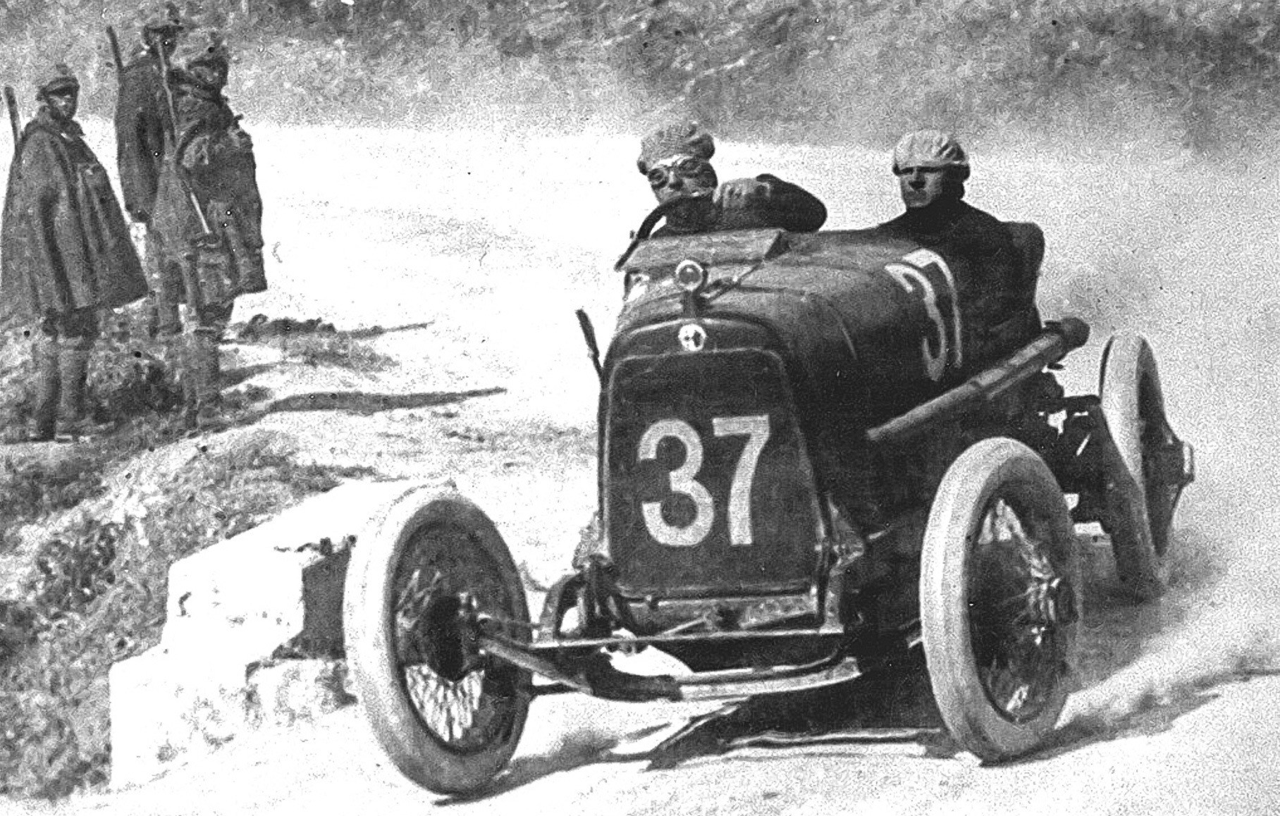 Тарга-Флорио 1922 года для Энцо и его Alfa Romeo 20/30 ES 4,2 закончилась бесславно — только 16-е место в абсолюте