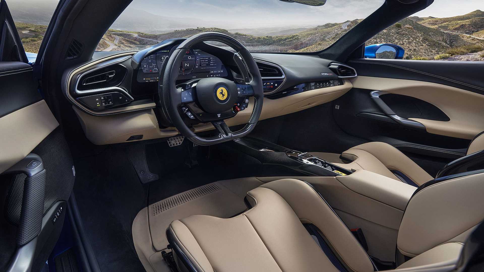 Ferrari построила 830-сильный гибрид со складной крышей
