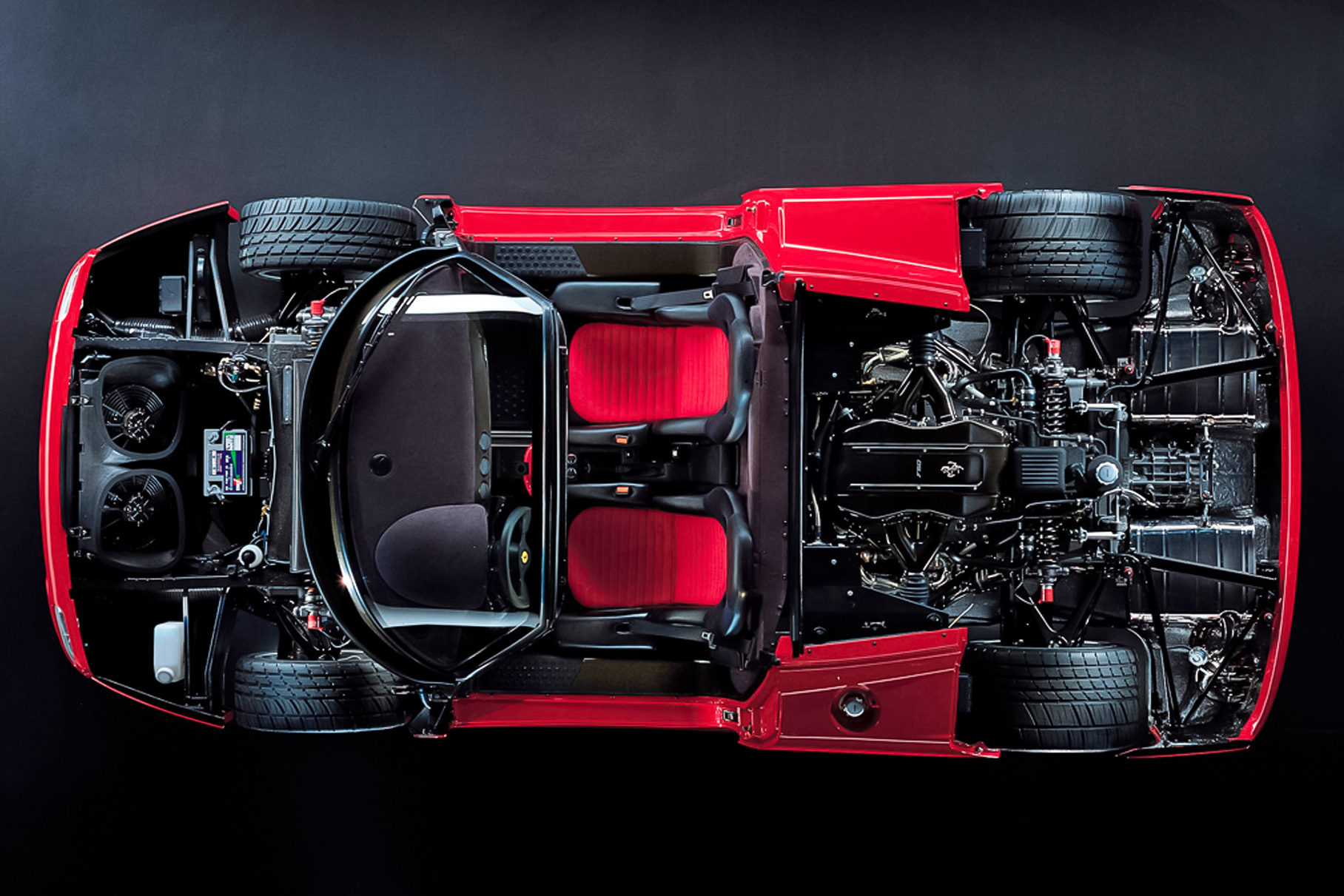 Ferrari f50 мотор
