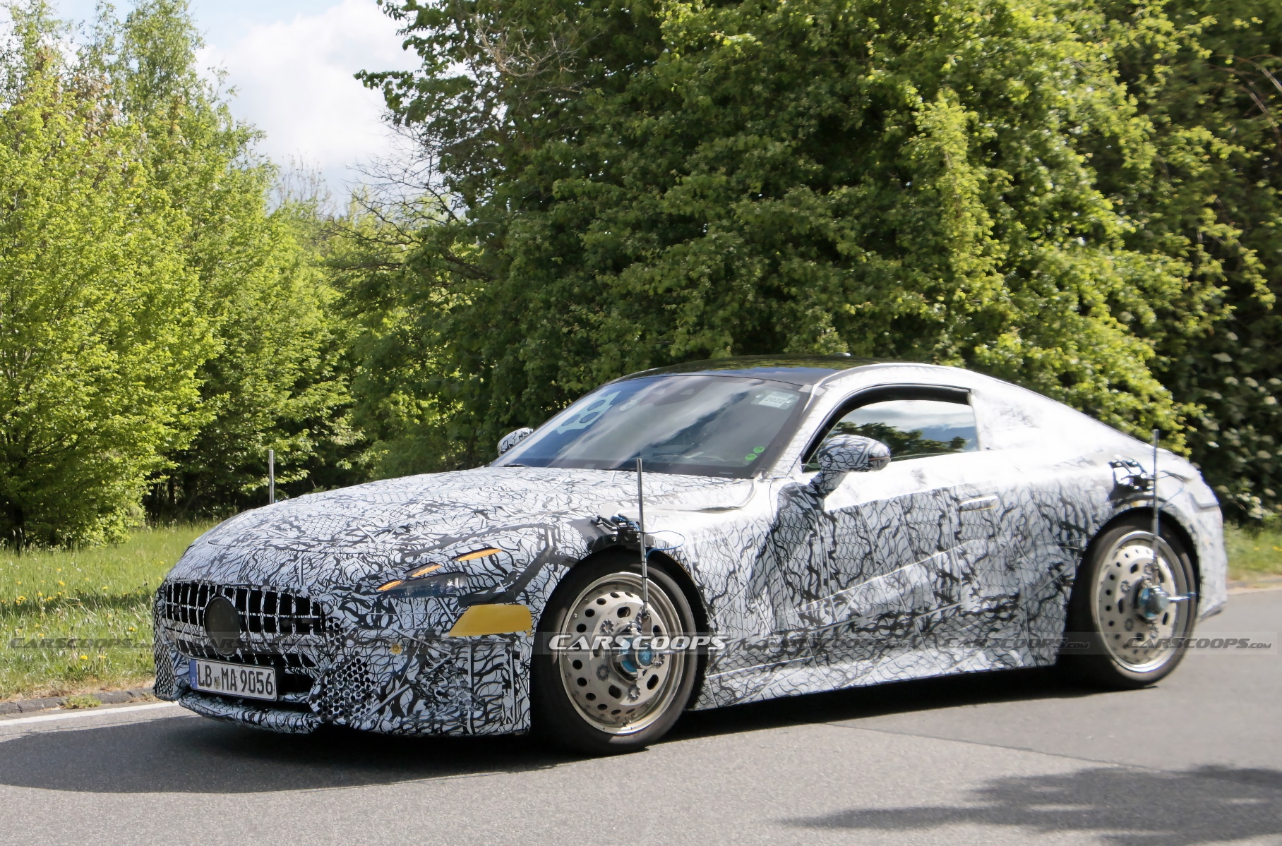 Mercedes AMG GT 843 Motor
