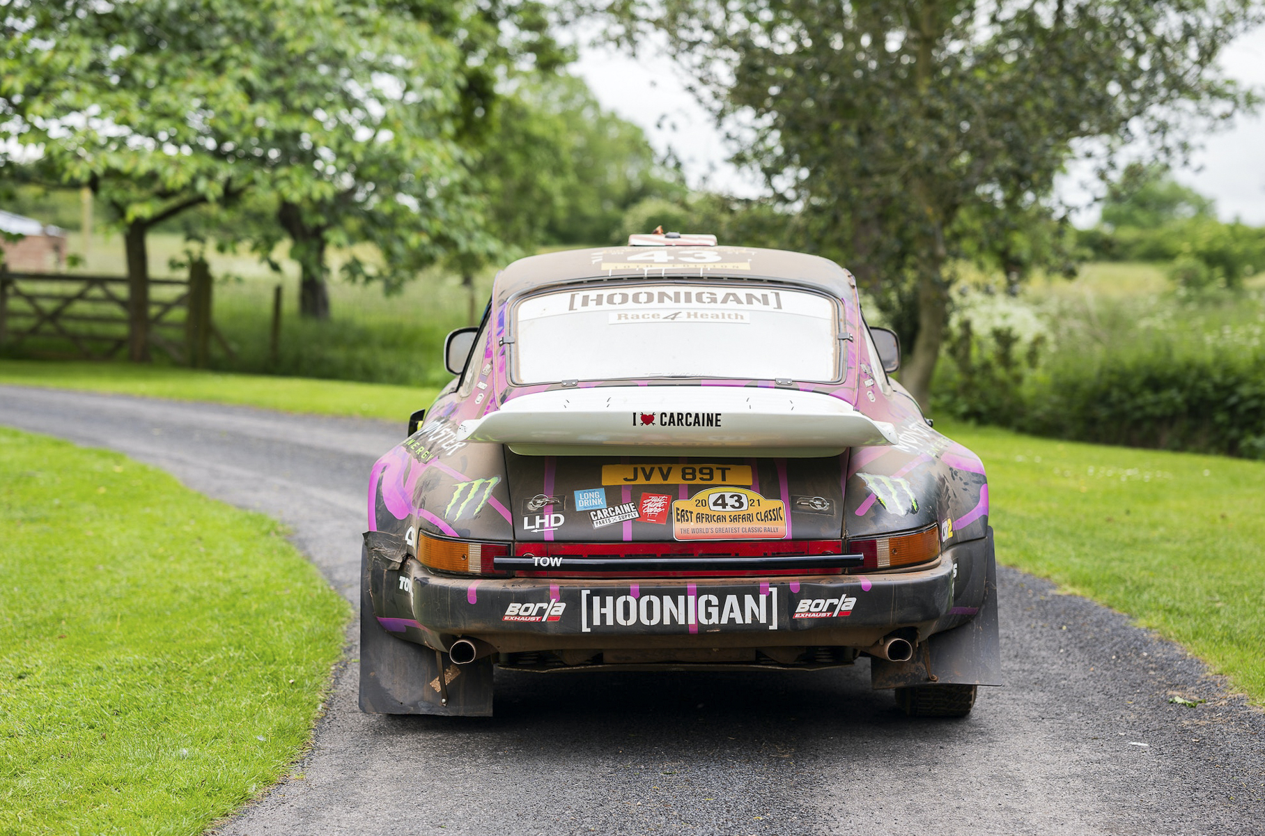 С молотка уйдёт Porsche 911, на котором Кен Блок участвовал в 9-дневном марафоне