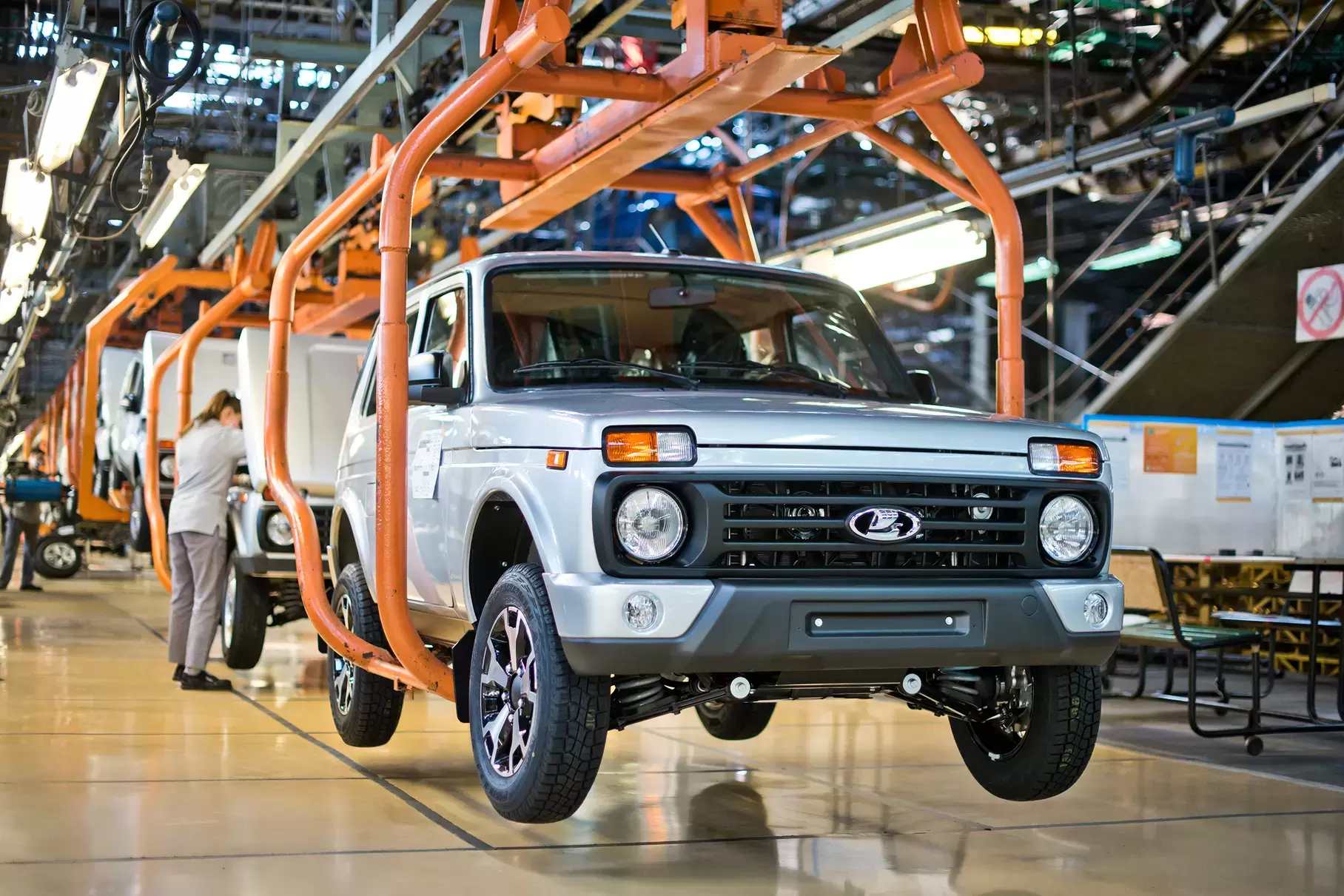 АВТОВАЗ конвейер Lada Niva