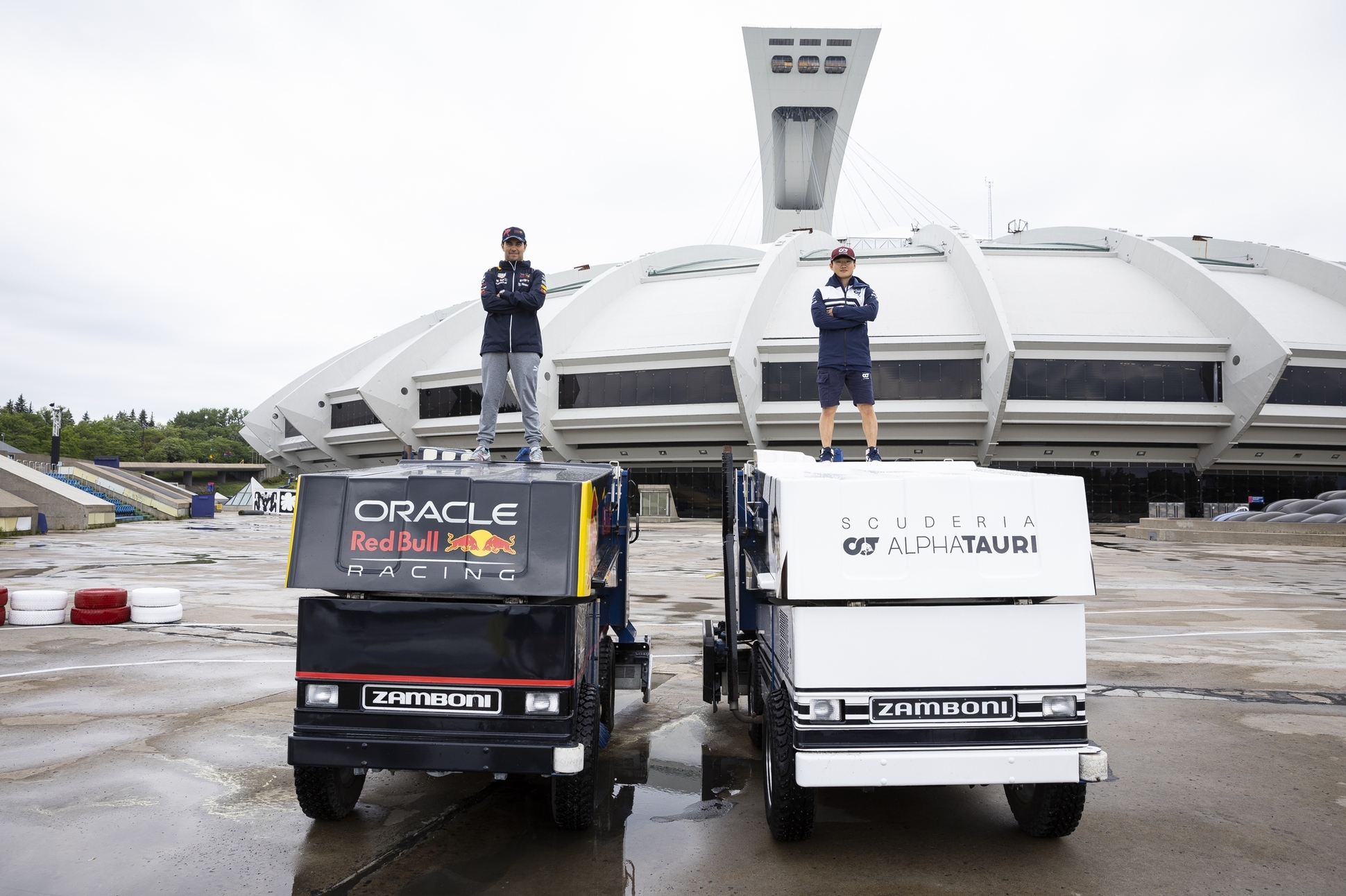 Пилоты Формулы-1 поучаствовали в самой медленной в мире гонке — Motor