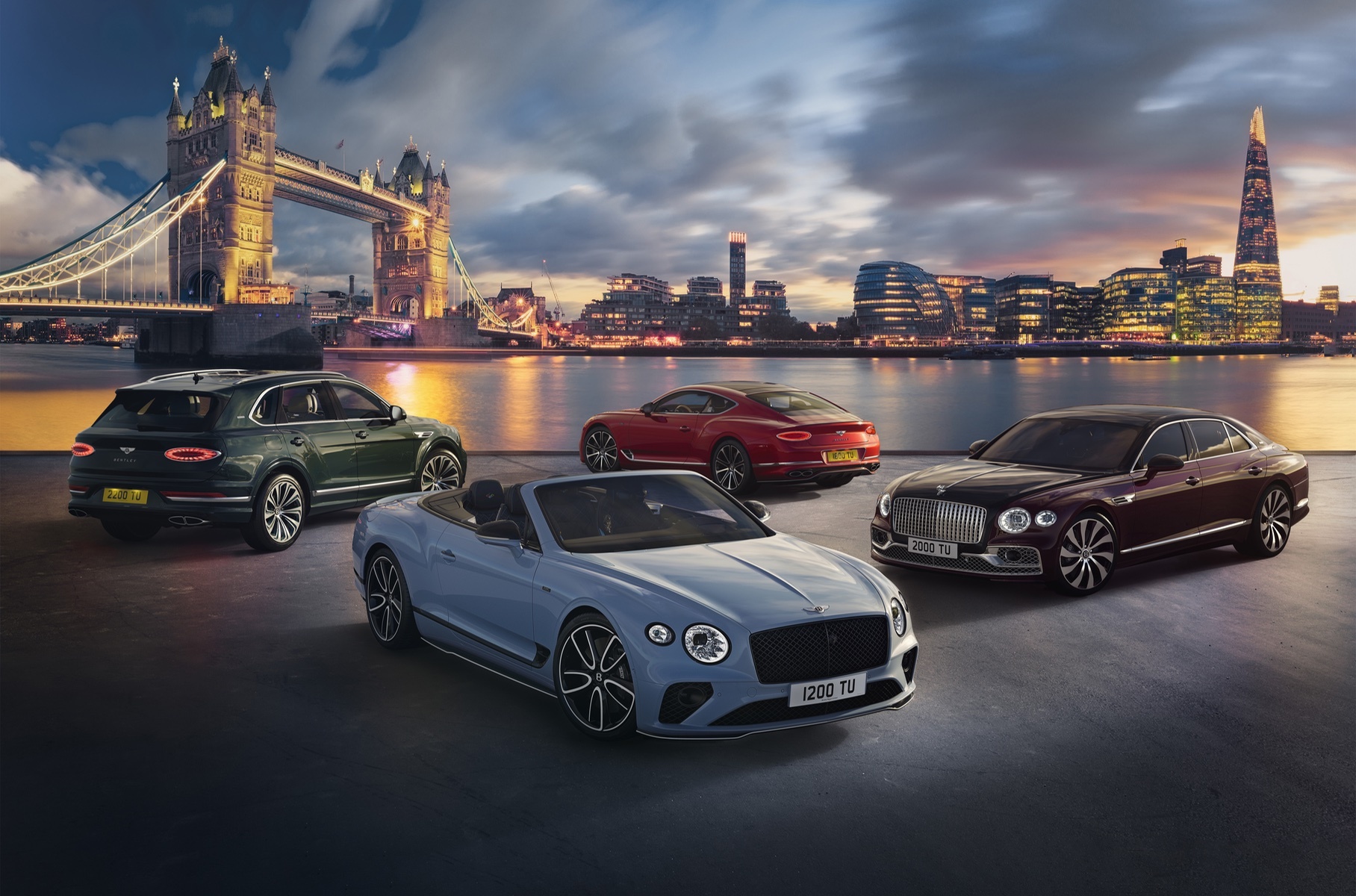 Bentley посвятила Лондону эксклюзивные автомобили для Китая