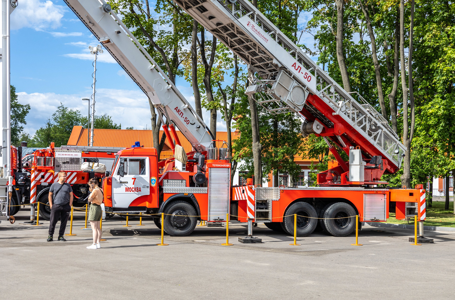 Где в Москве посмотреть на редкие пожарные машины?