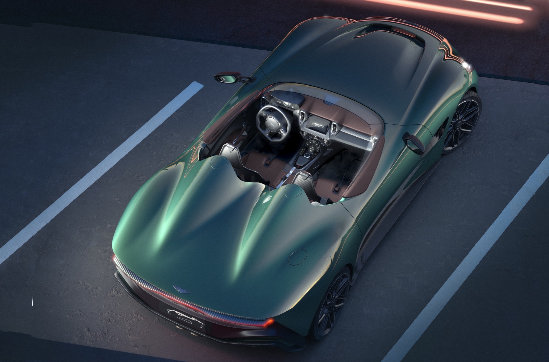 Aston Martin показал уникальный 715-сильный суперкар для избранных
