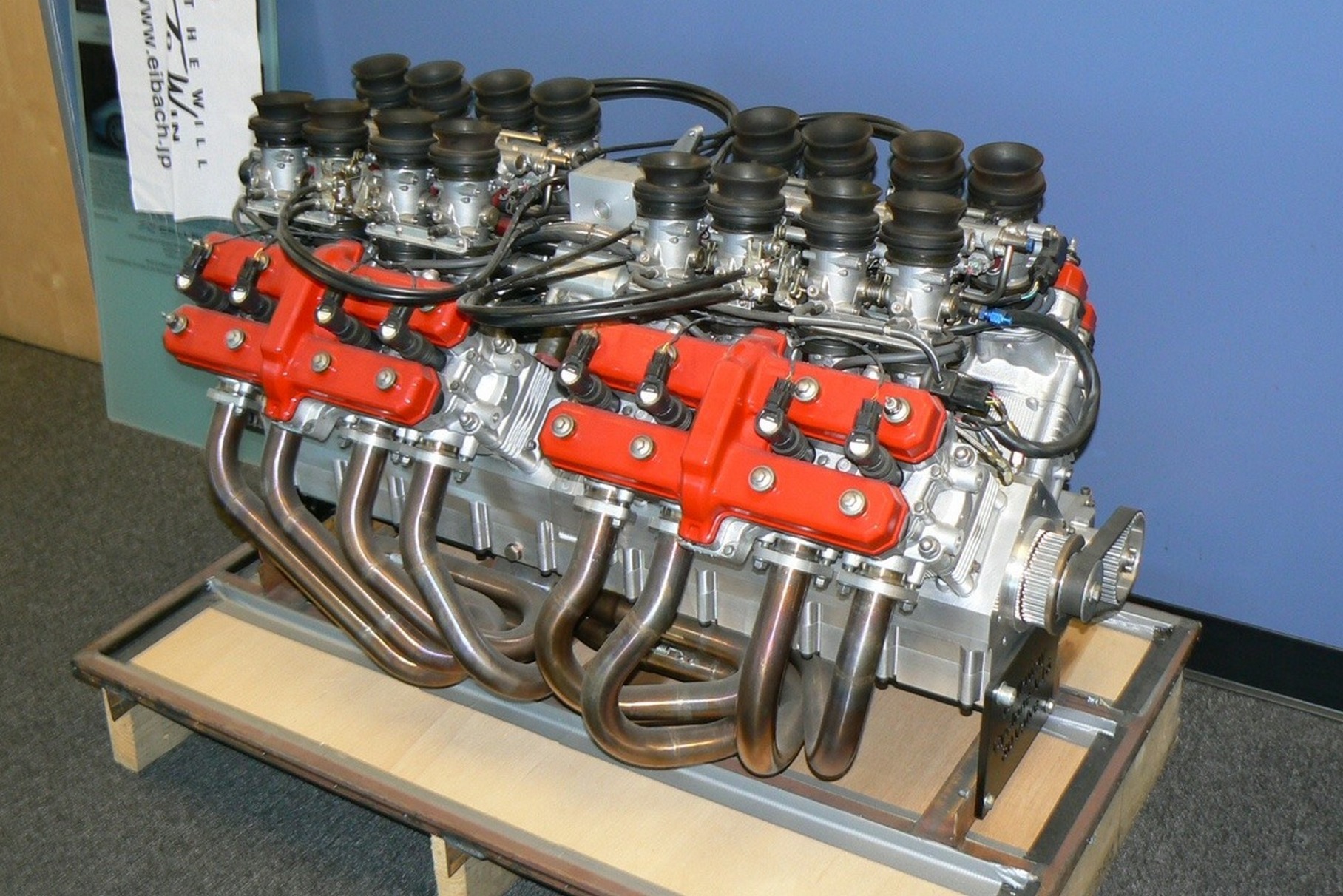 Двигатель V16 Марка Пембла остался в единственном экземпляре и даже не был установлен ни на какой автомобиль