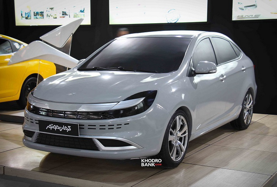 Иранская фирма KMC раскрыла первый седан собственной разработки