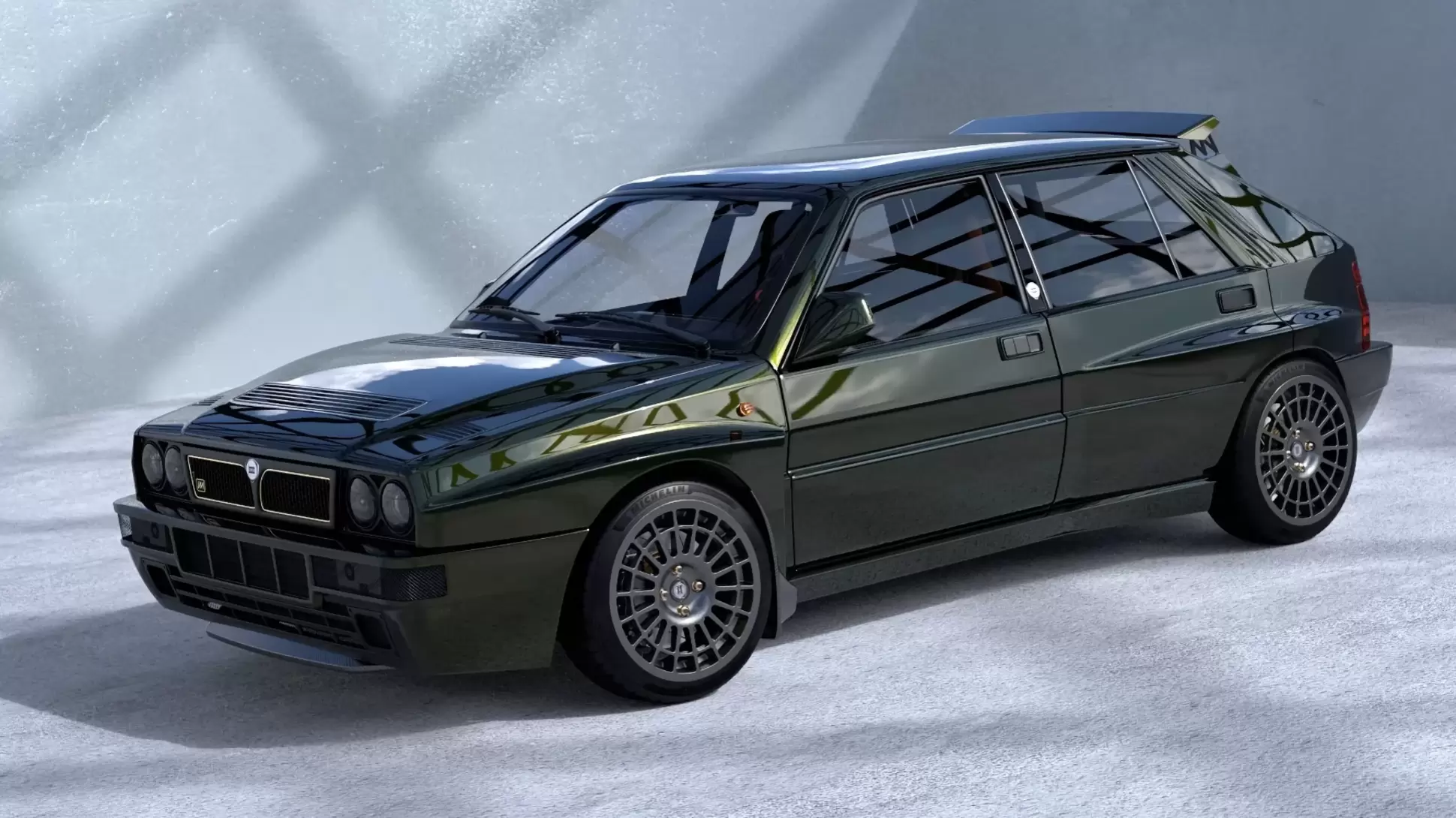 Представлен рестомод Lancia Delta по мотивам машин раллийной Группы А —  Motor