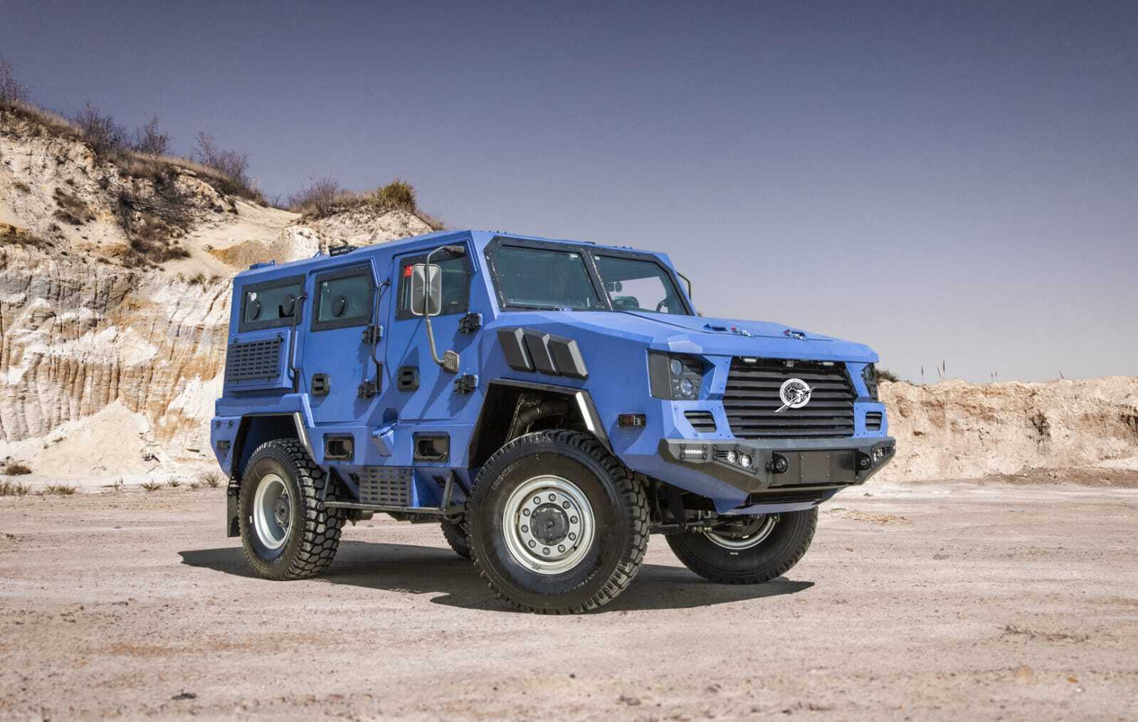 Paramount показал компактный броневик Maatla 4×4 — Motor