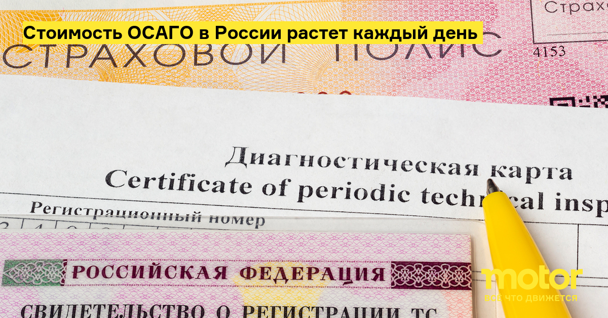 Стоимость осаго по регионам