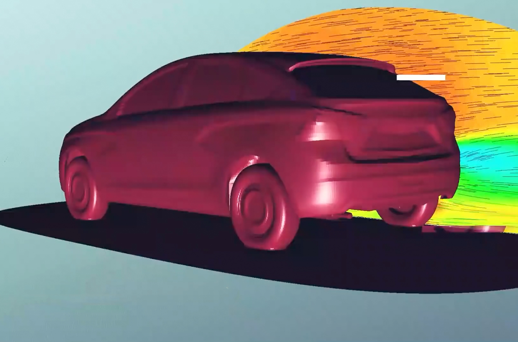 Компьютерная визуализация нереализованного хэтчбека Lada Vesta