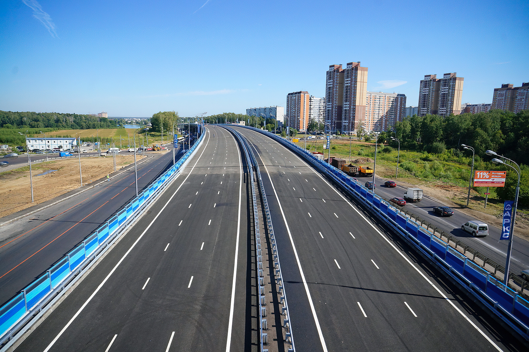 Федеральные автотрассы в России построят из переработанных шин