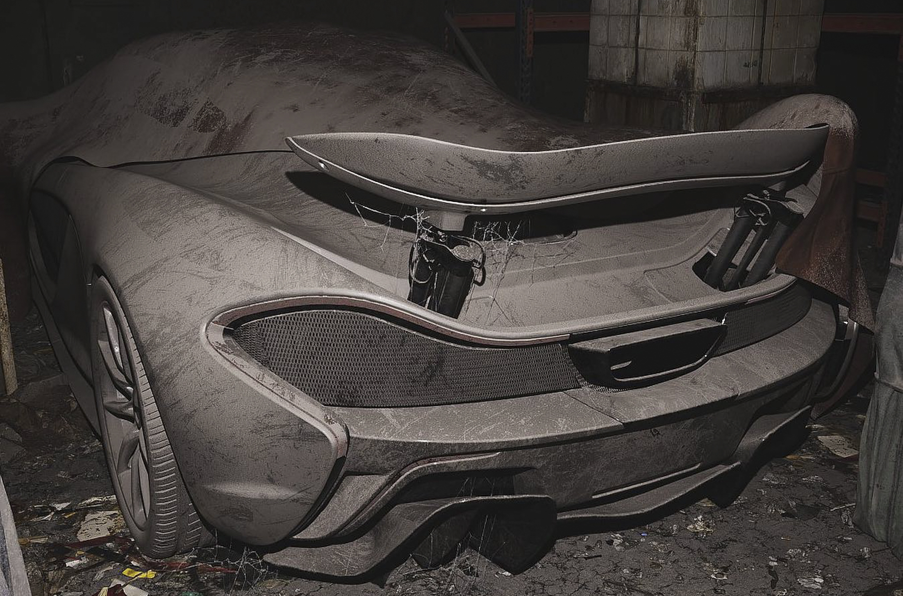 В пыли и паутине: посмотрите на забытые и гниющие в гаражах суперкары