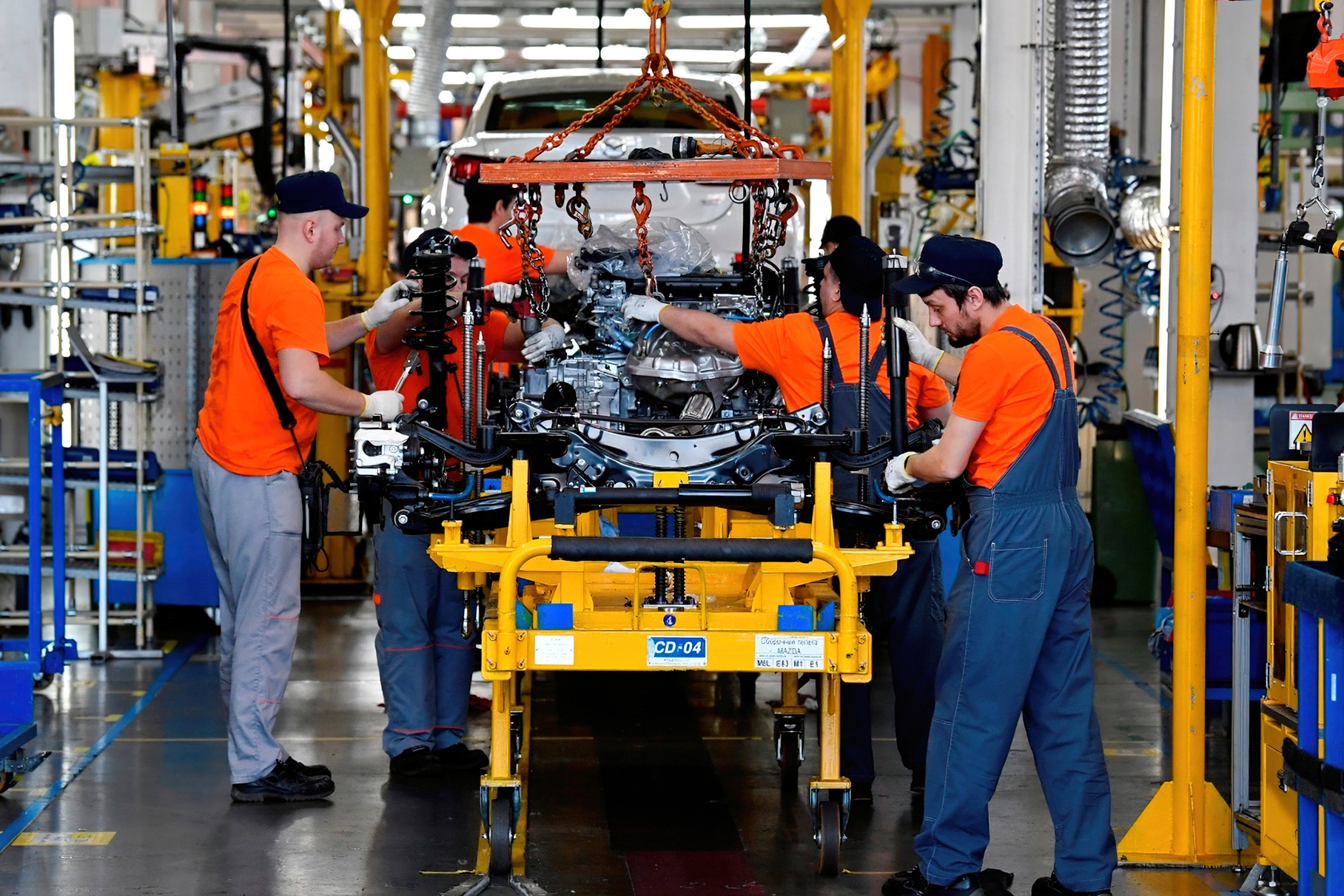 Объявлены сроки возобновления сборки автомобилей на бывшем заводе Mazda