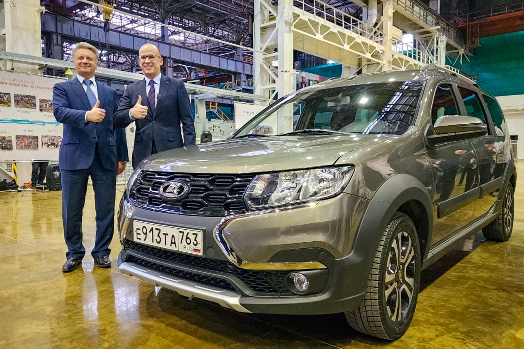 АвтоВАЗ показал прототип электрического Lada Largus — Motor