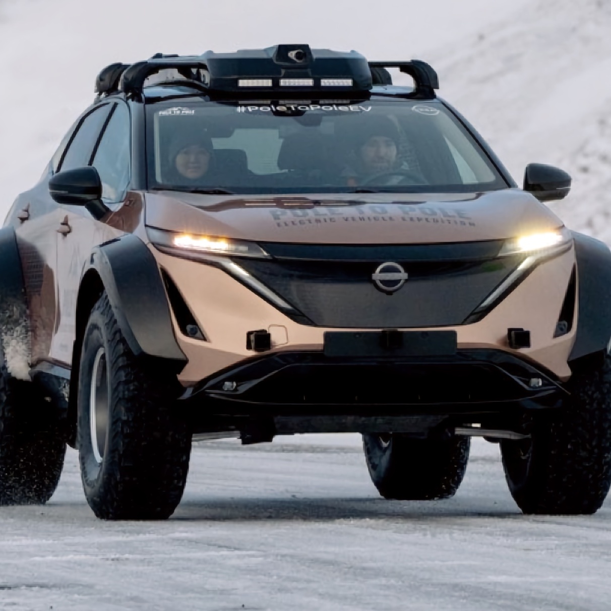 Электрический Nissan Ariya получил тюнинг от Arctic Trucks — Motor