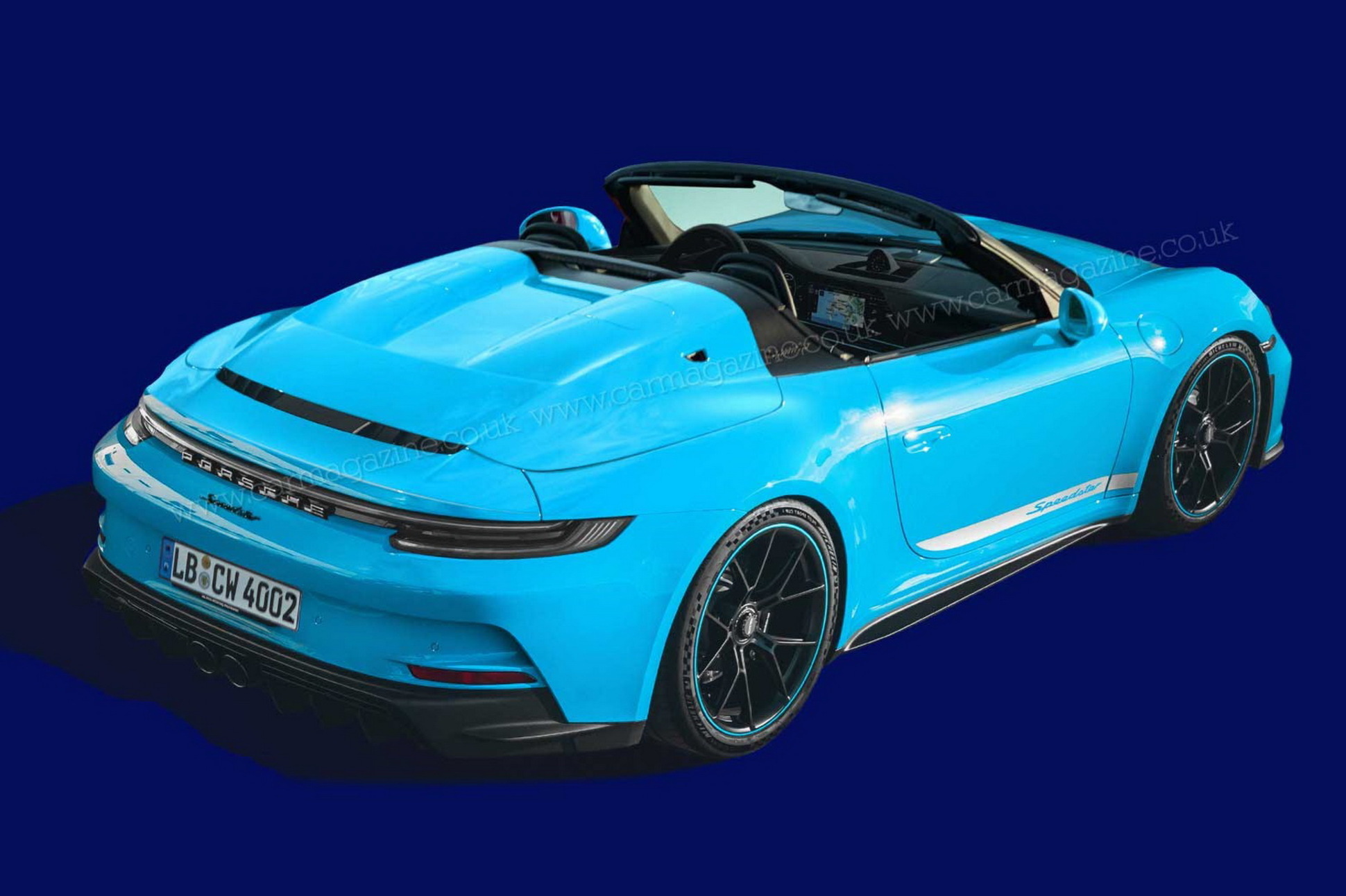 Porsche готовится к дебюту нового 911 Speedster с «атмосферником» — Motor