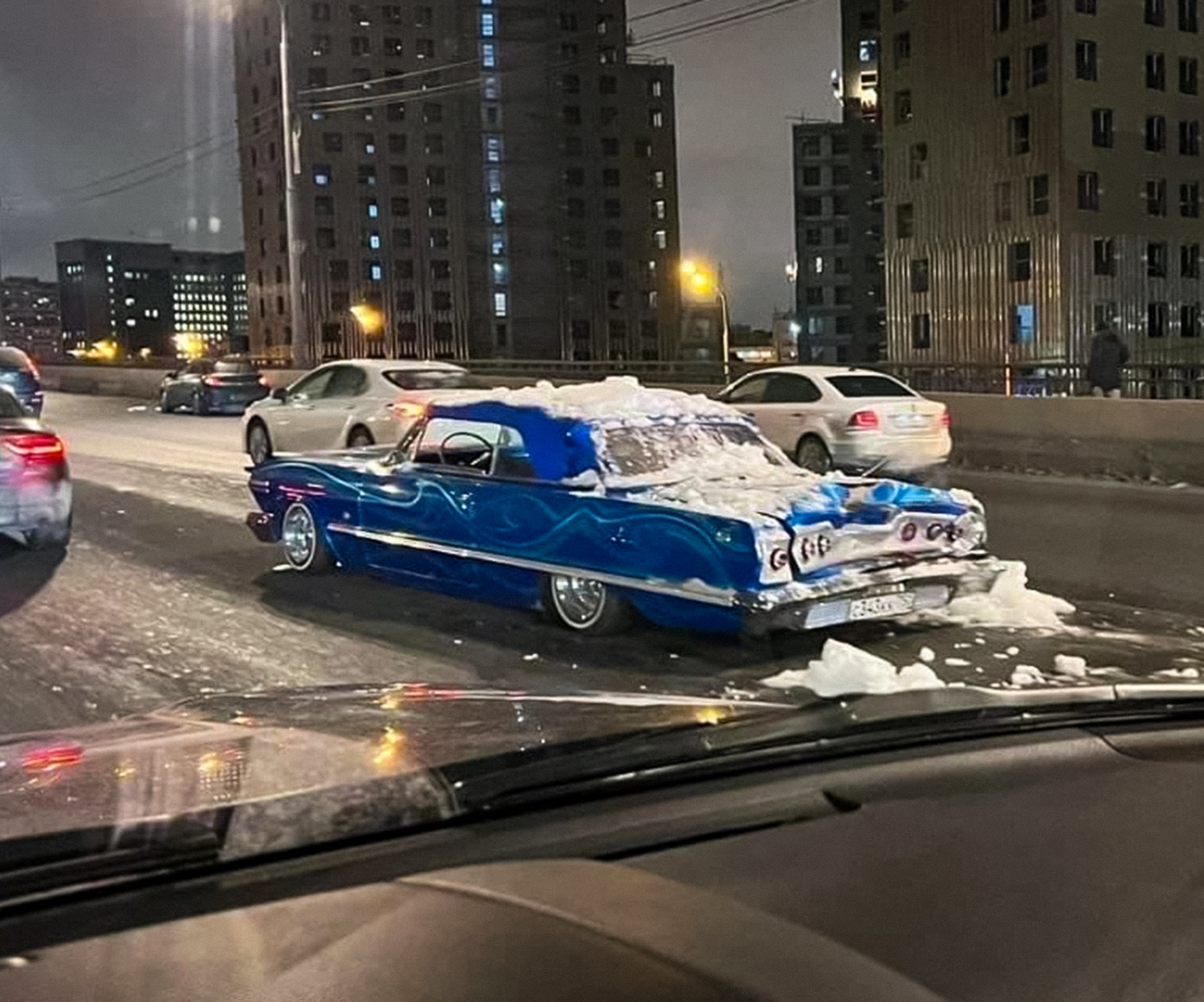 Культовый Chevrolet Impala начала 70-х годов разбили в Москве — Motor