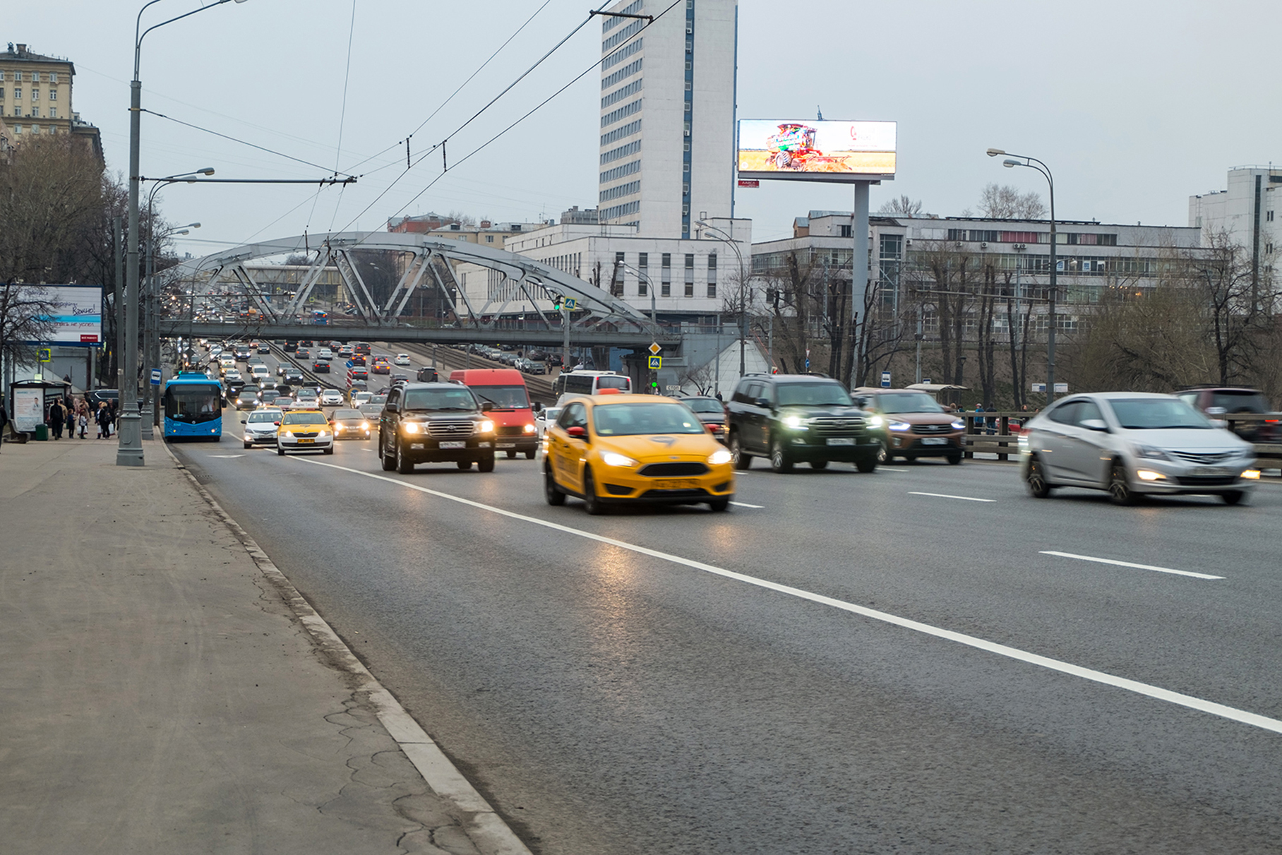 Эксперты назвали самые опасные улицы Москвы с наибольшим количеством аварий
