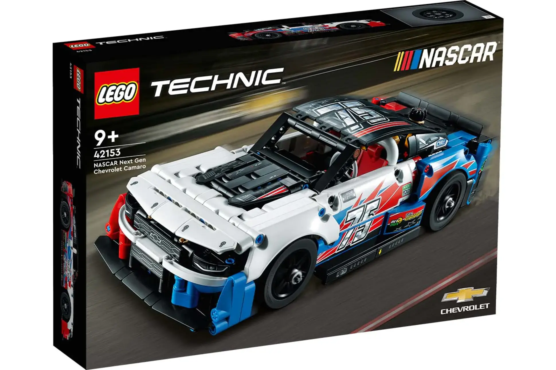 Гоночный Chevrolet Camaro серии NASCAR получил версию из Lego — Motor